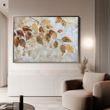Floral Canvas Wall Art WAD272-F 90 x 60 cm / Stretched on hidden frame