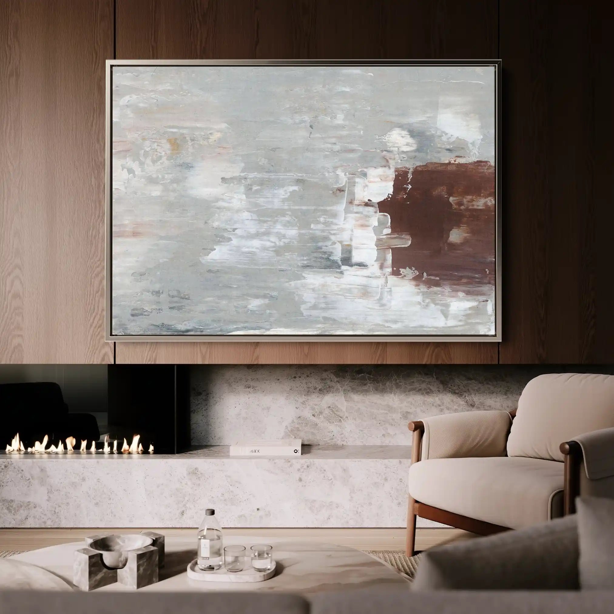 Abstract 273 Canvas Art 60 x 40 cm / Stretched on hidden frame