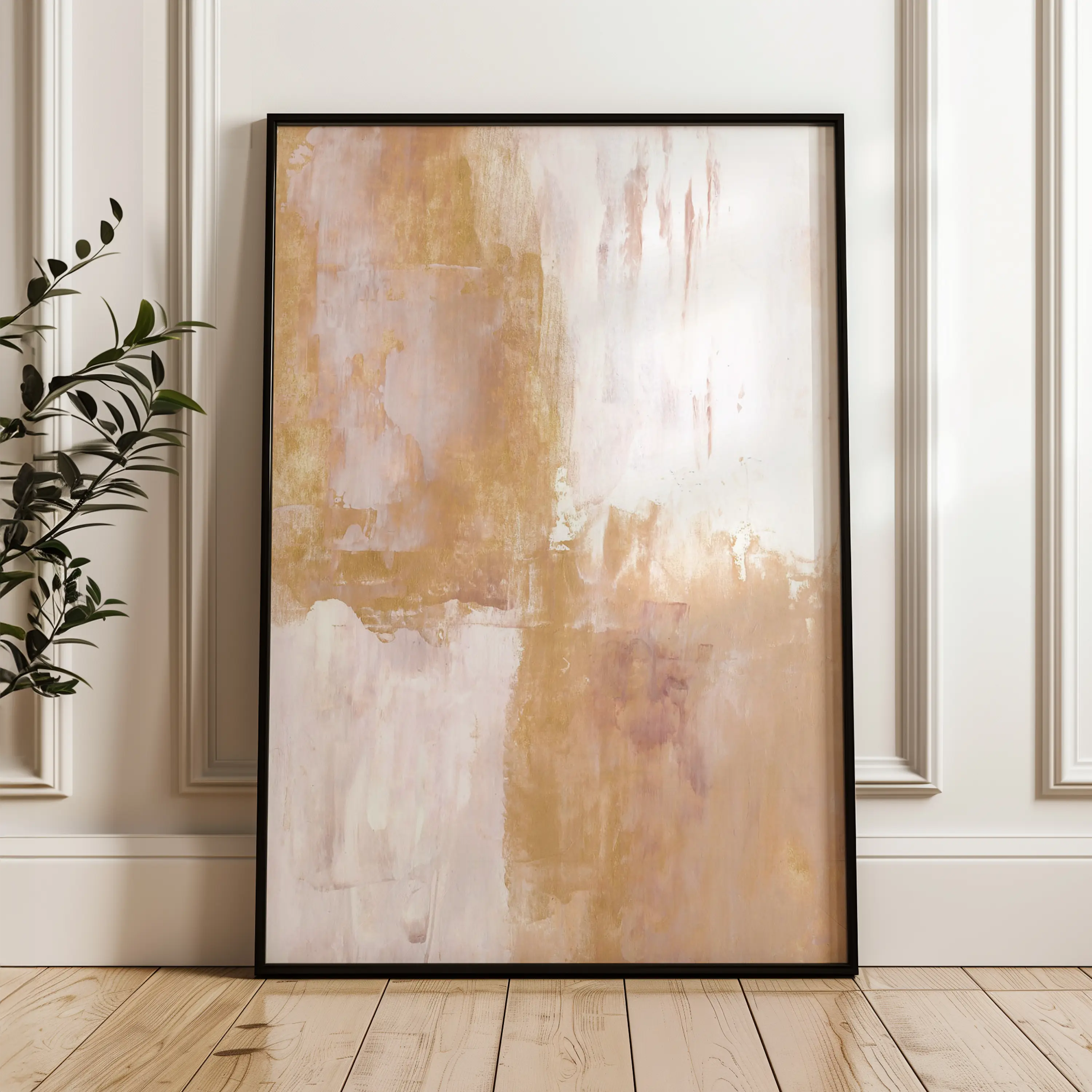 Abstract Canvas Wall Art WAD274-A 90 x 60 cm / Stretched on hidden frame