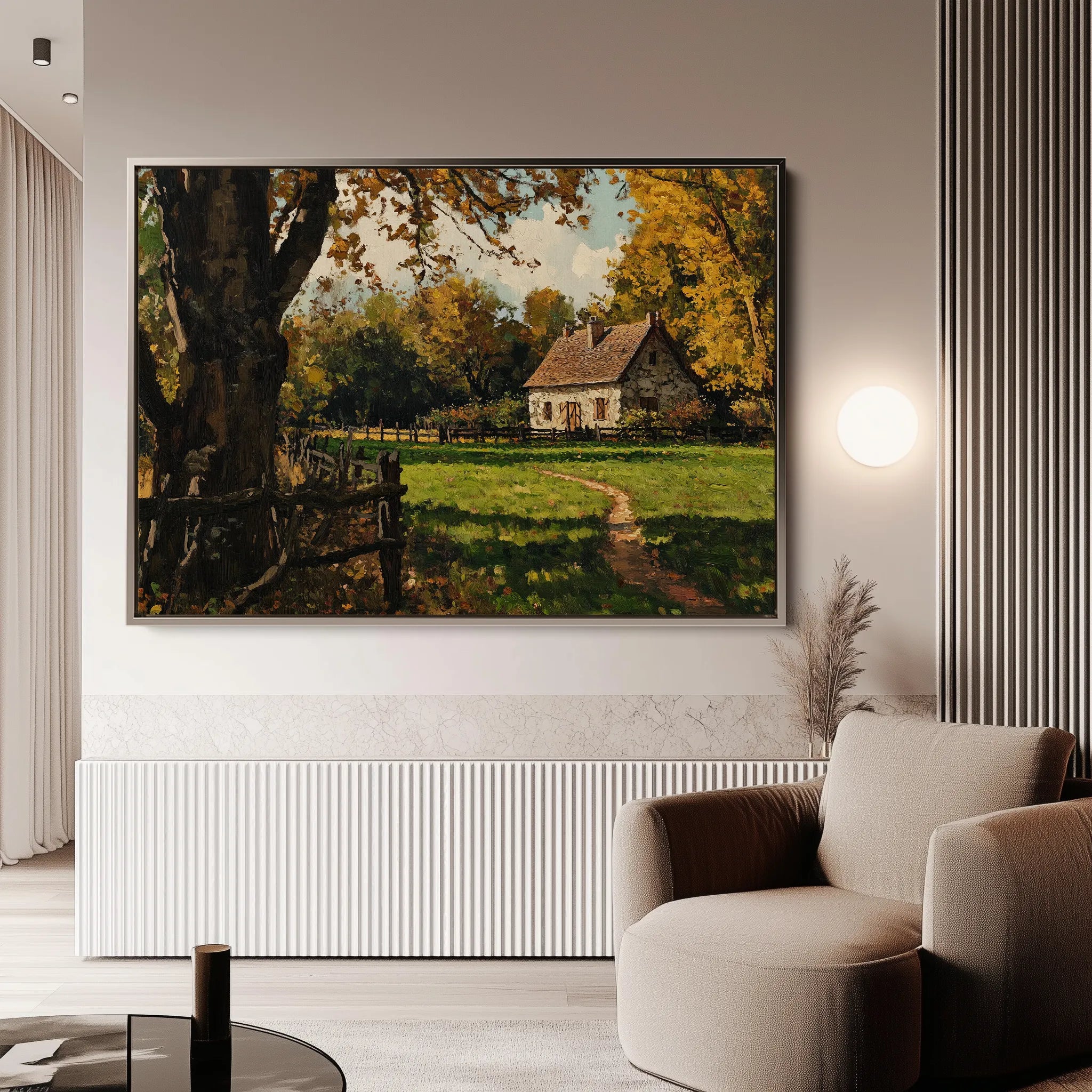 Landscape Canvas Wall Art WAD274-L 90 x 60 cm / Stretched on hidden frame