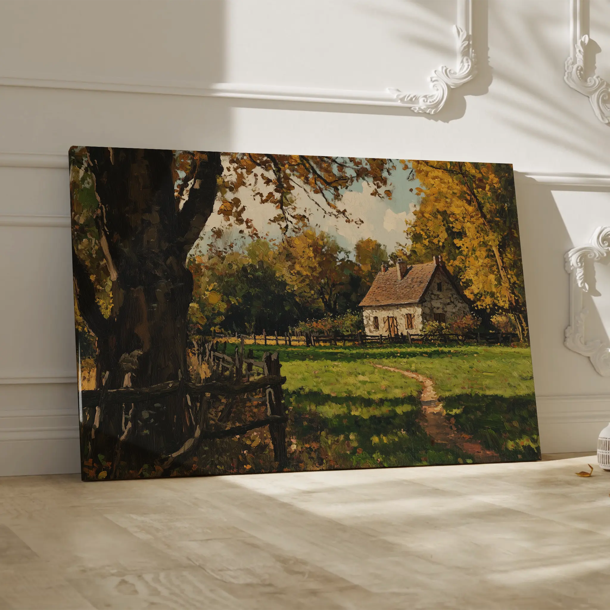 Landscape Canvas Wall Art WAD274-L 90 x 60 cm / Stretched on hidden frame