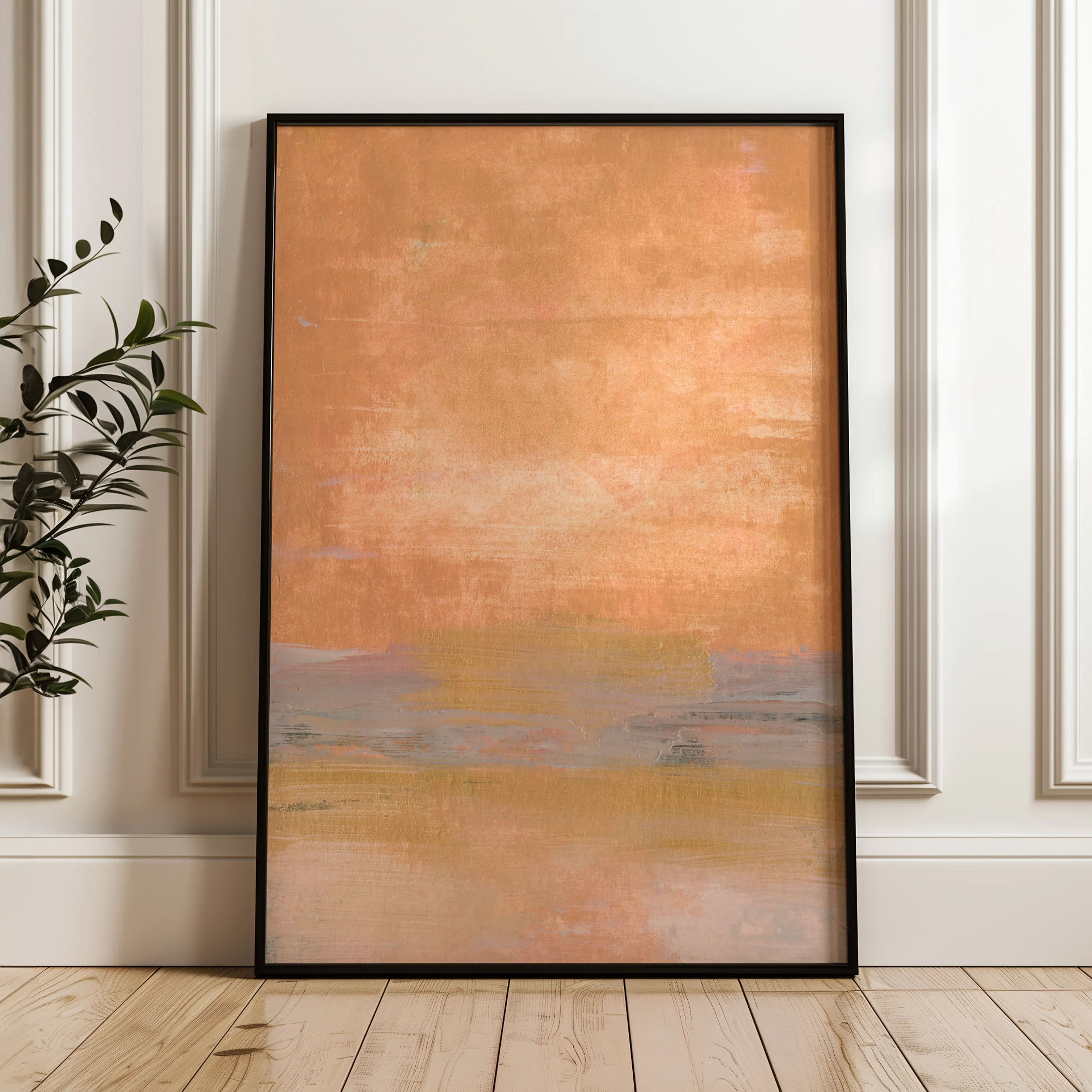 Abstract Canvas Wall Art WAD275-A 90 x 60 cm / Stretched on hidden frame