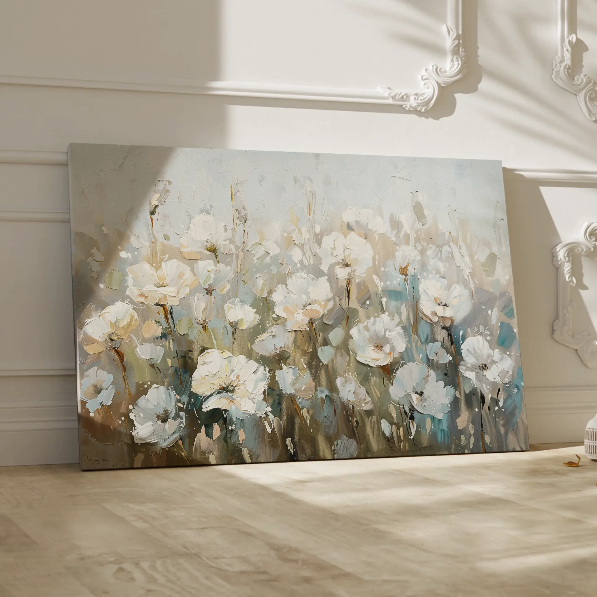 Floral Canvas Wall Art WAD275-F 90 x 60 cm / Stretched on hidden frame