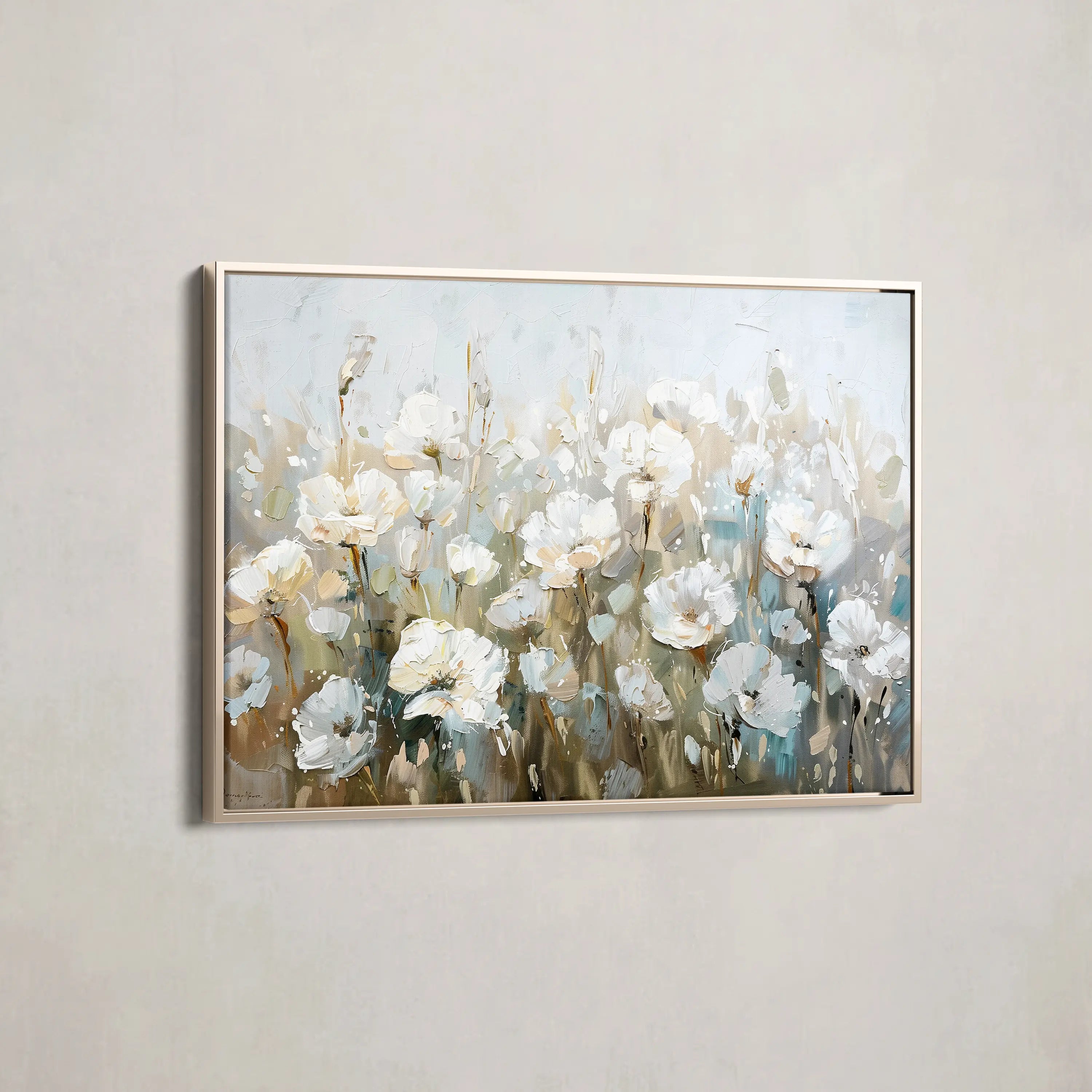 Floral Canvas Wall Art WAD275-F 90 x 60 cm / Stretched on hidden frame