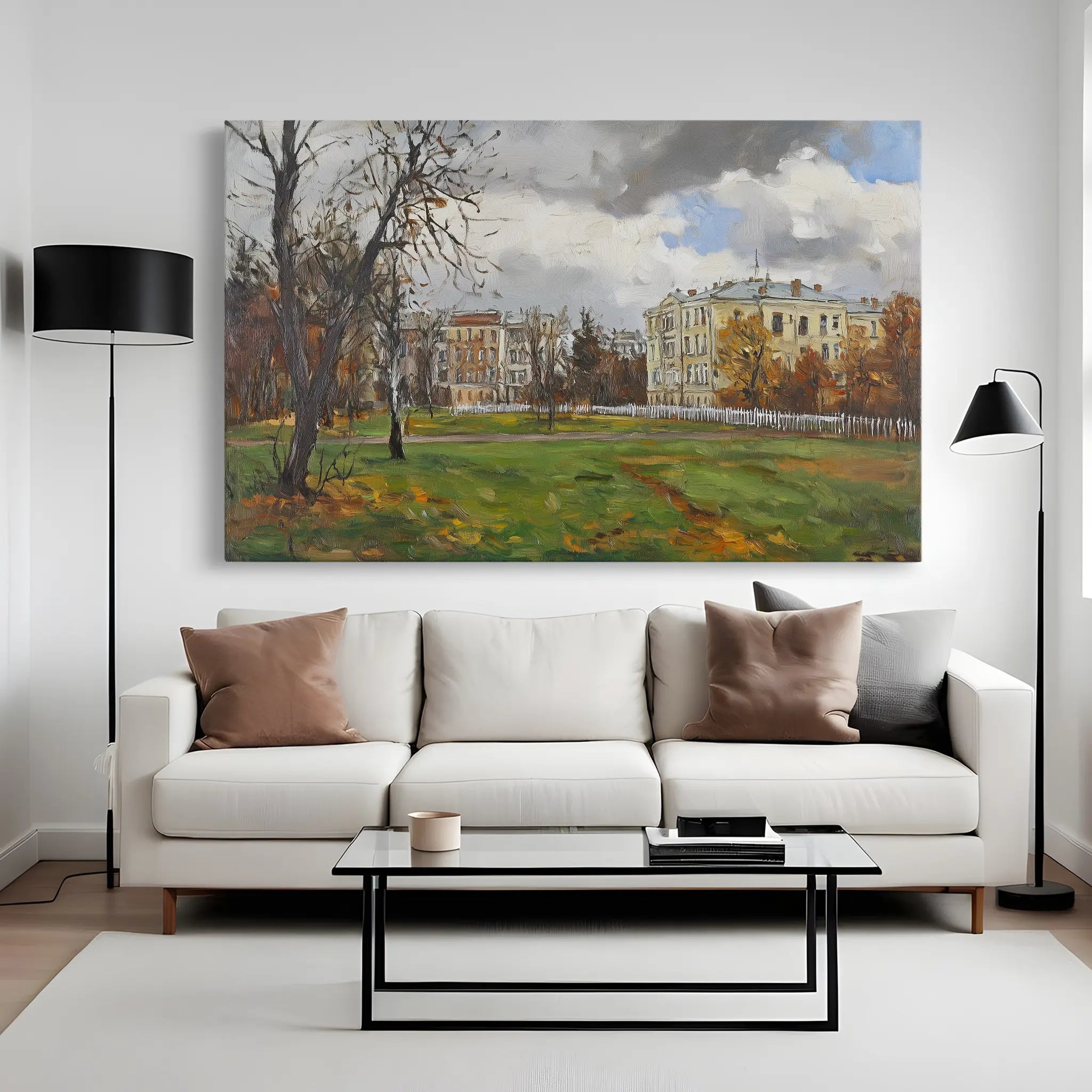 Landscape Canvas Wall Art WAD275-L 90 x 60 cm / Stretched on hidden frame