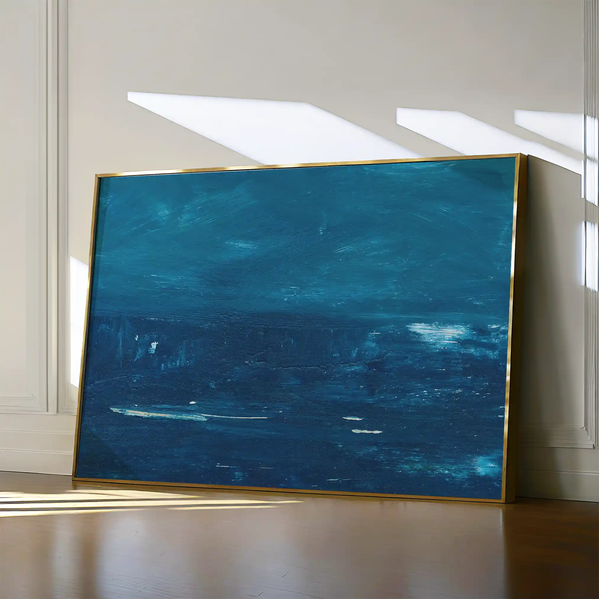 Abstract Canvas Wall Art WAD276-A 90 x 60 cm / Stretched on hidden frame