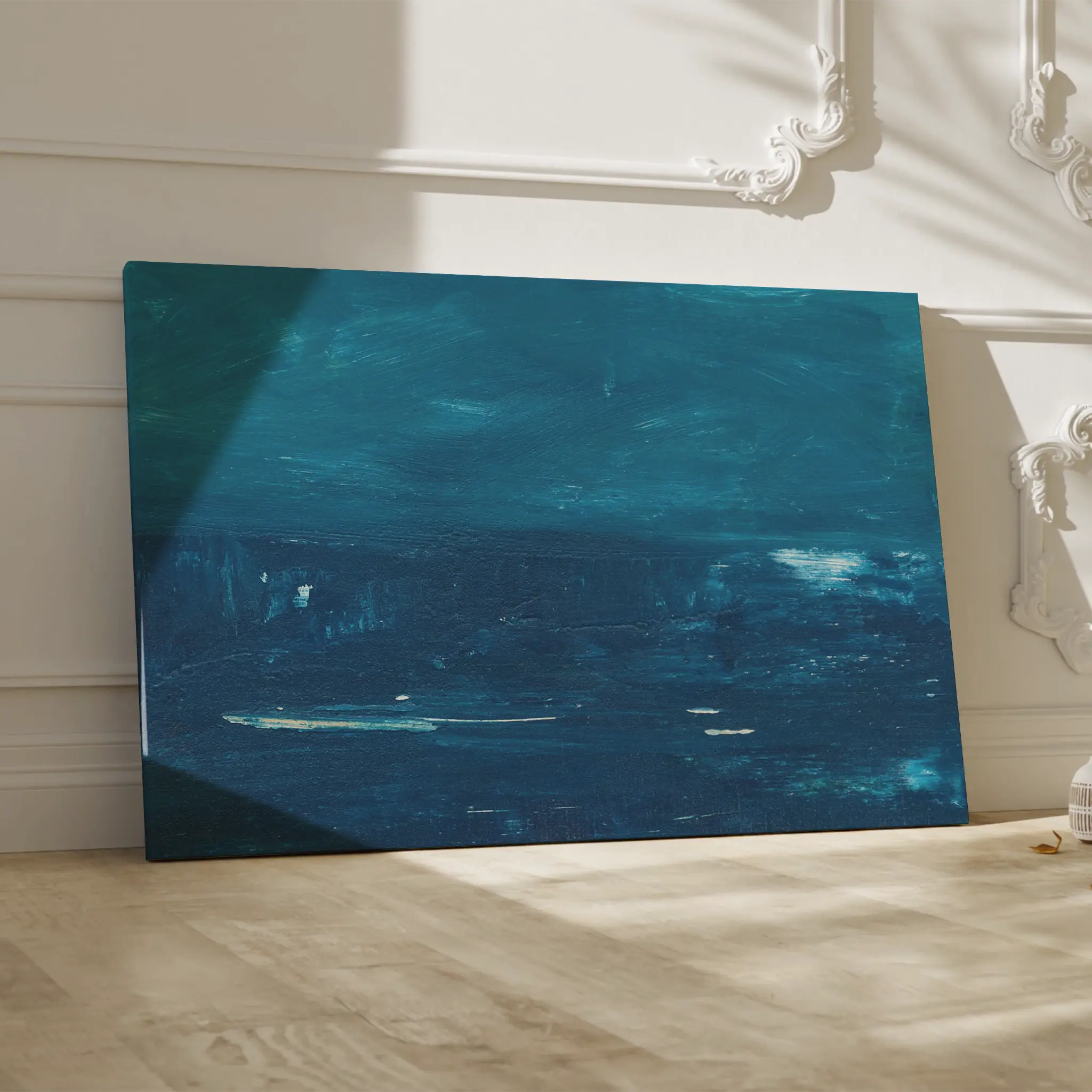 Abstract Canvas Wall Art WAD276-A 90 x 60 cm / Stretched on hidden frame