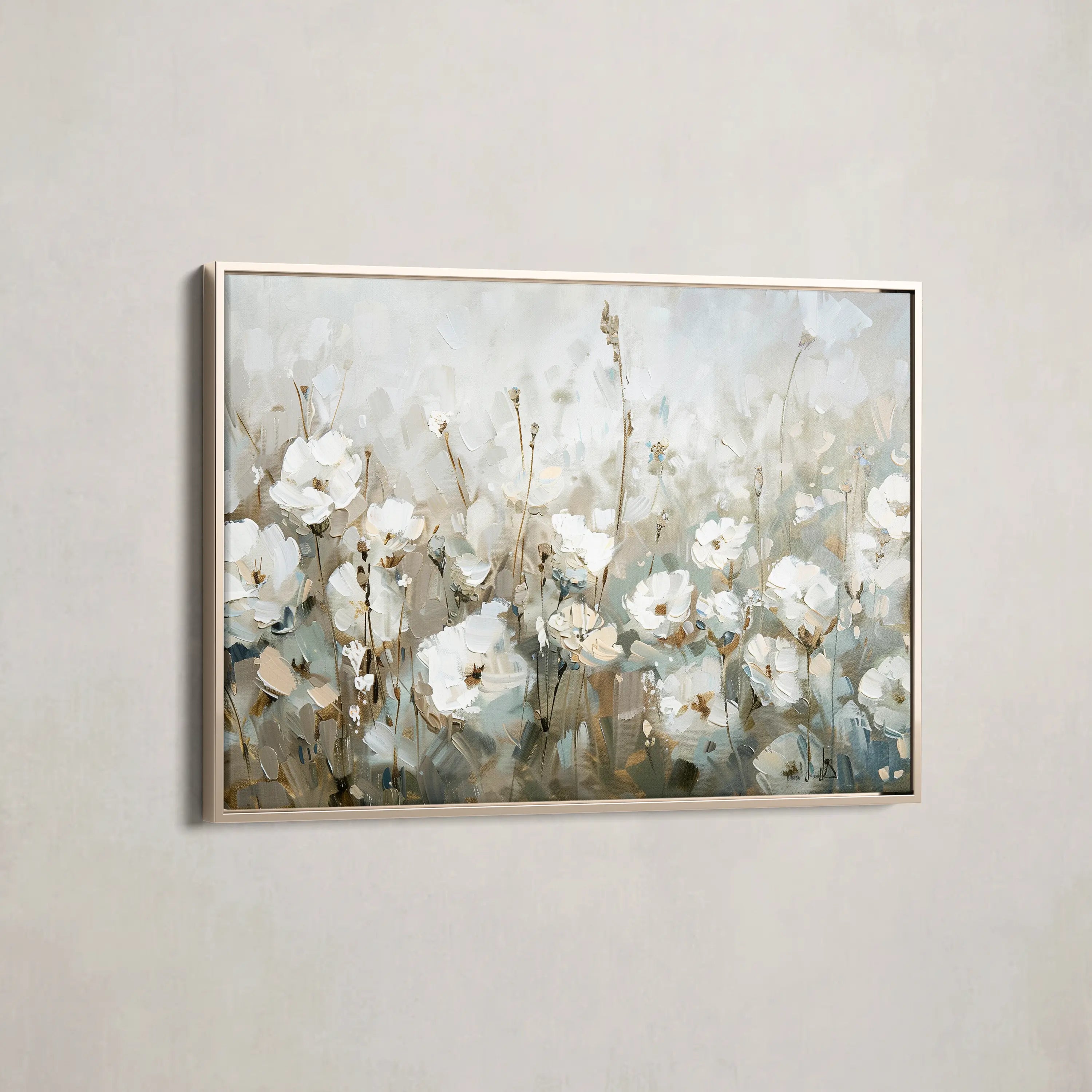 Floral Canvas Wall Art WAD276-F 90 x 60 cm / Stretched on hidden frame