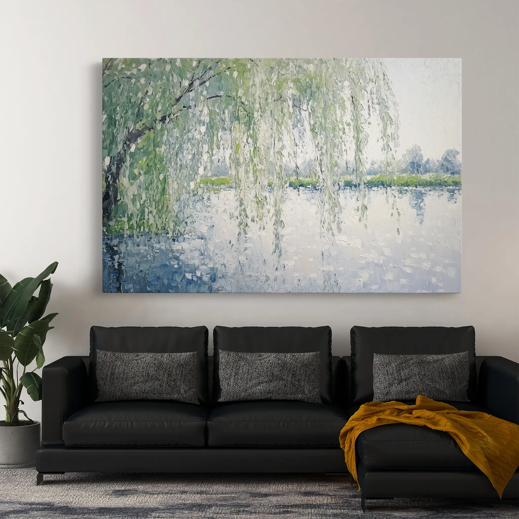 Landscape Canvas Wall Art WAD276-L 90 x 60 cm / Stretched on hidden frame