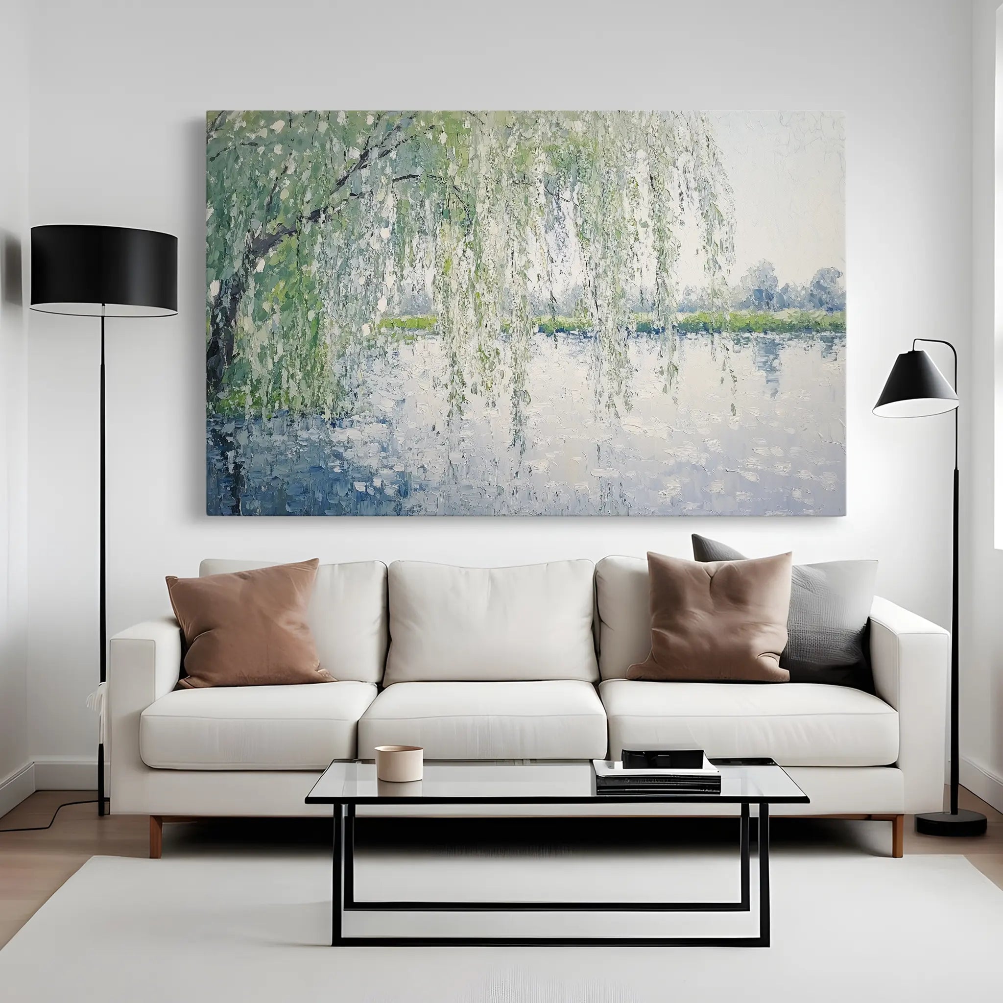 Landscape Canvas Wall Art WAD276-L 90 x 60 cm / Stretched on hidden frame