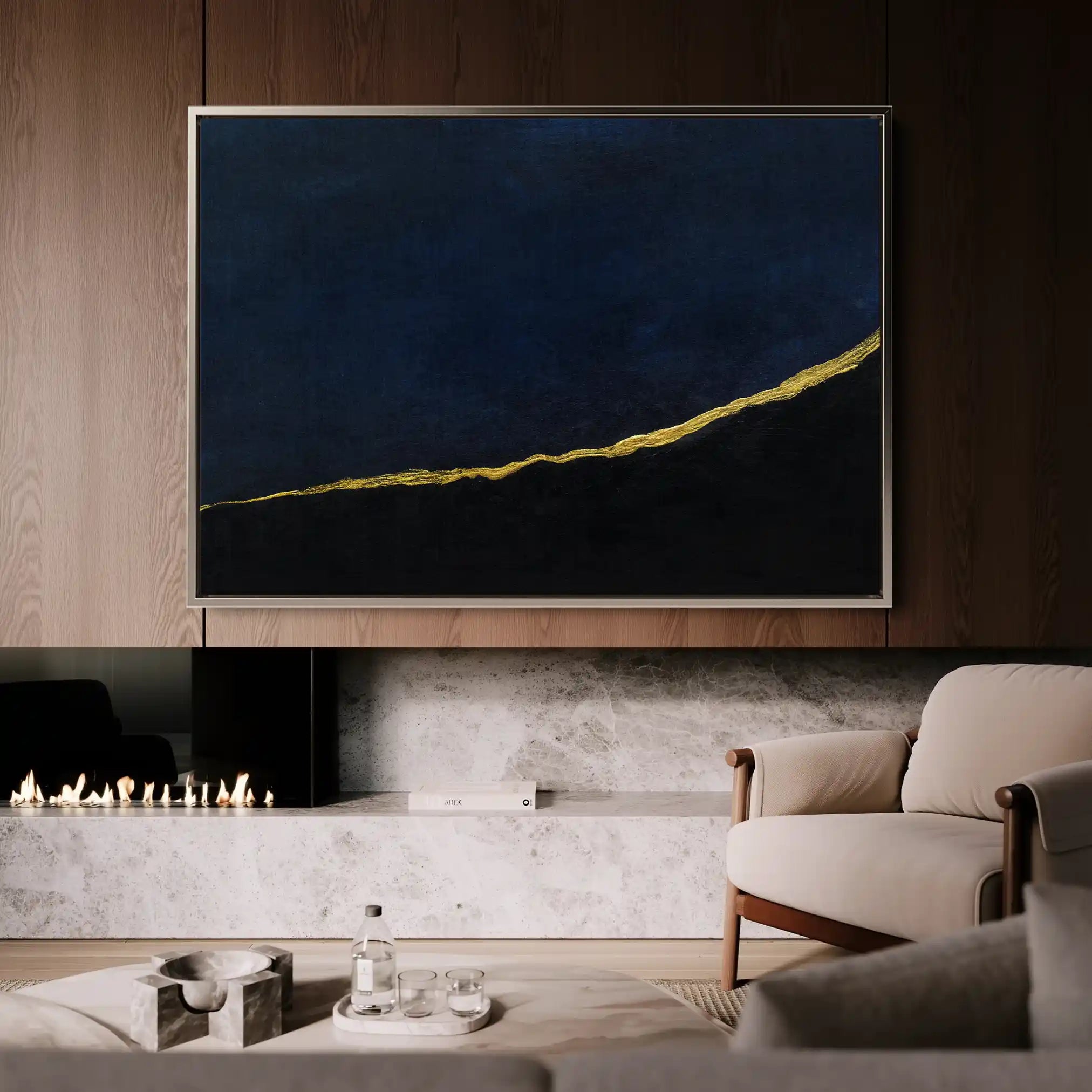 Abstract 278 Canvas Art 60 x 40 cm / Stretched on hidden frame