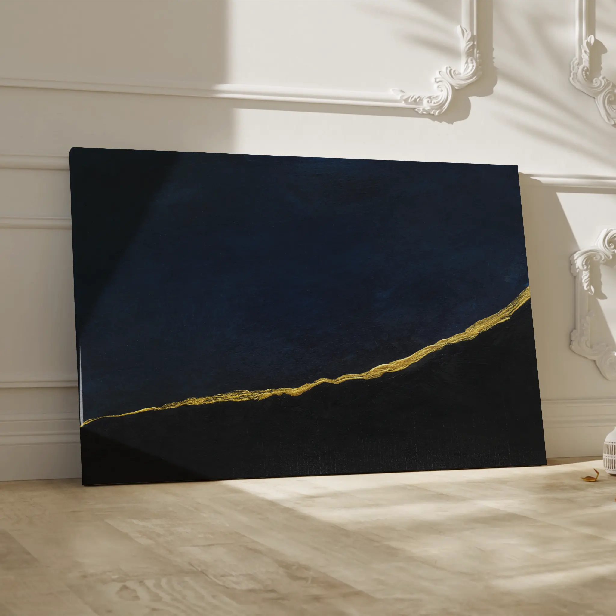 Abstract Canvas Wall Art WAD278-A 90 x 60 cm / Stretched on hidden frame