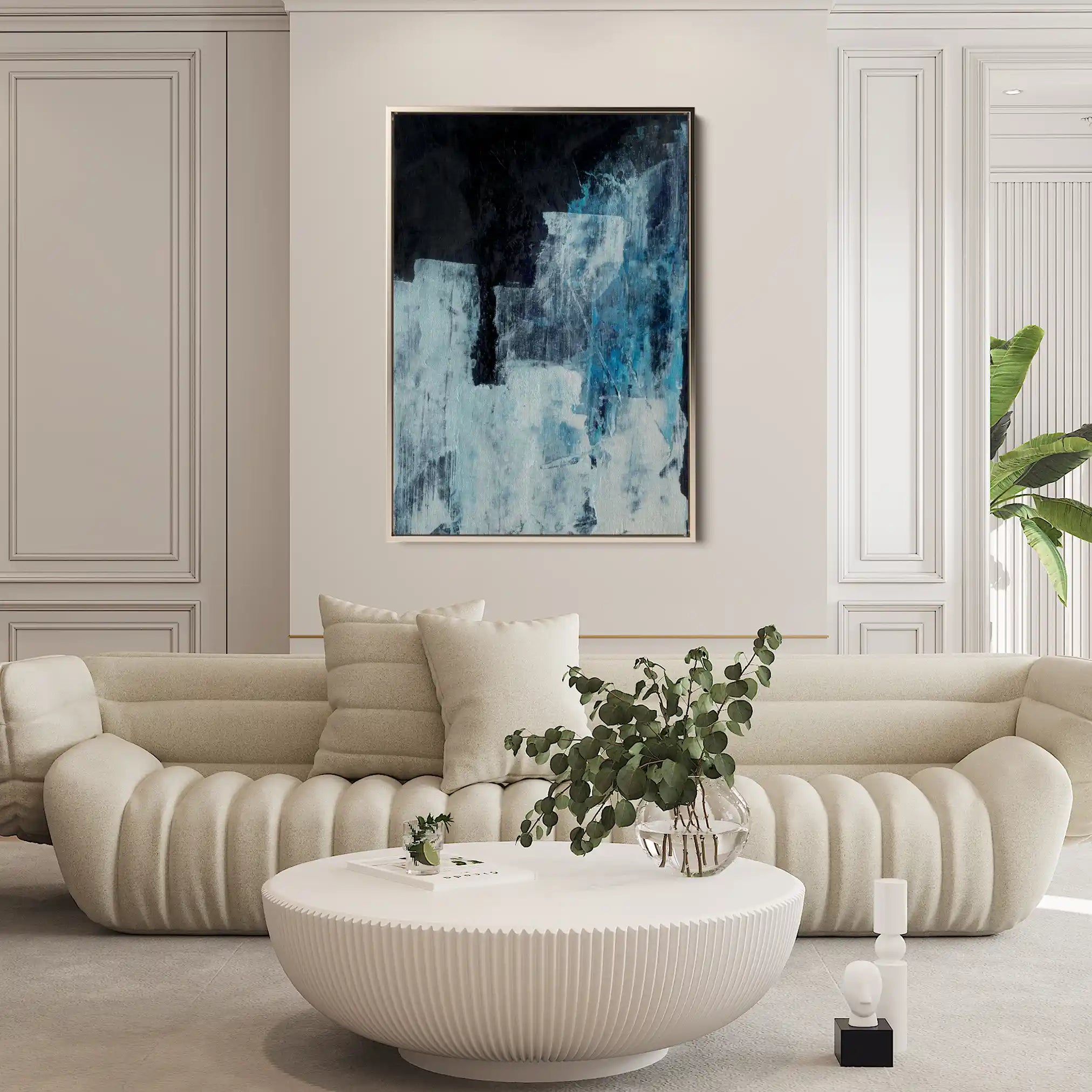 Abstract 279 Canvas Art 60 x 40 cm / Stretched on hidden frame