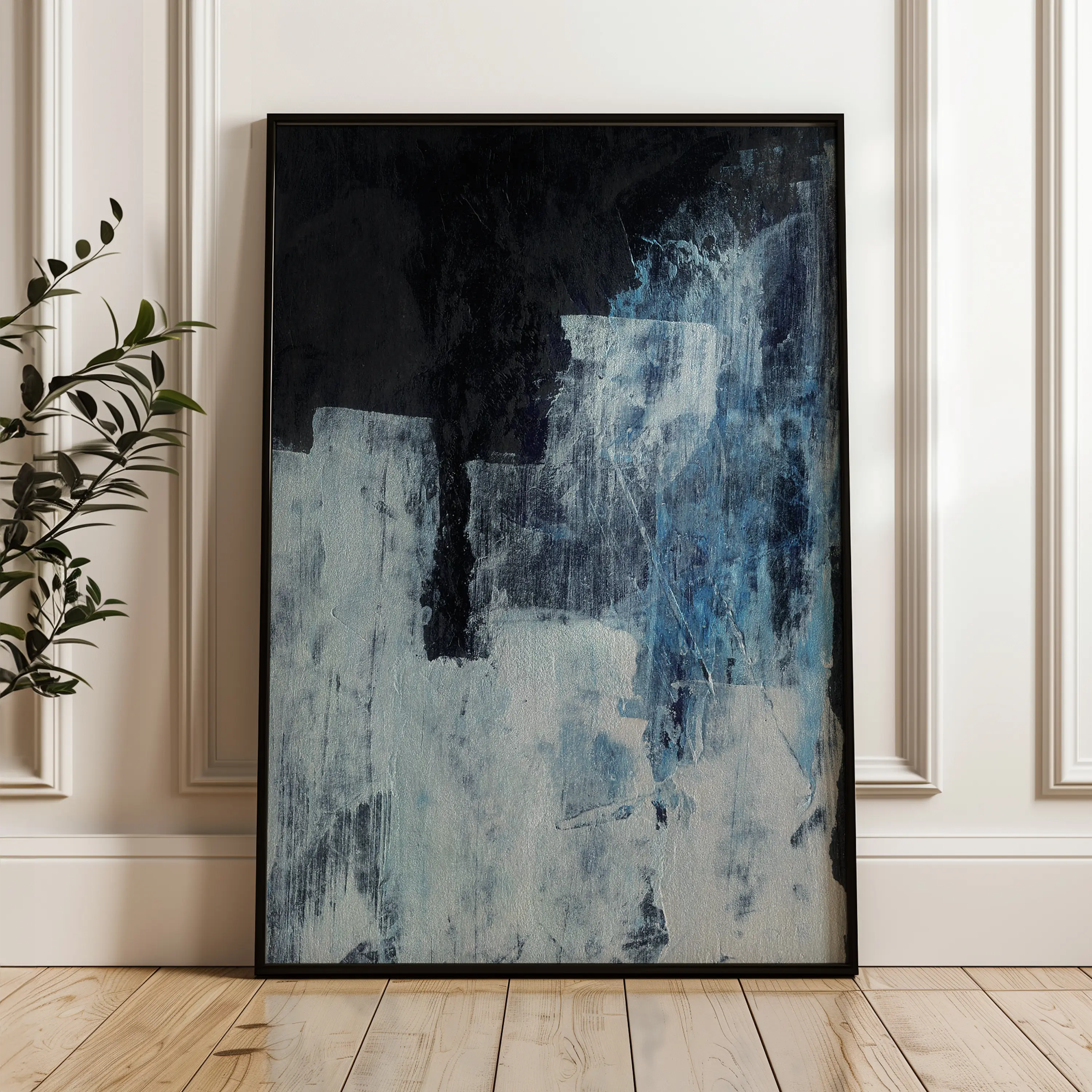 Abstract Canvas Wall Art WAD279-A 90 x 60 cm / Stretched on hidden frame