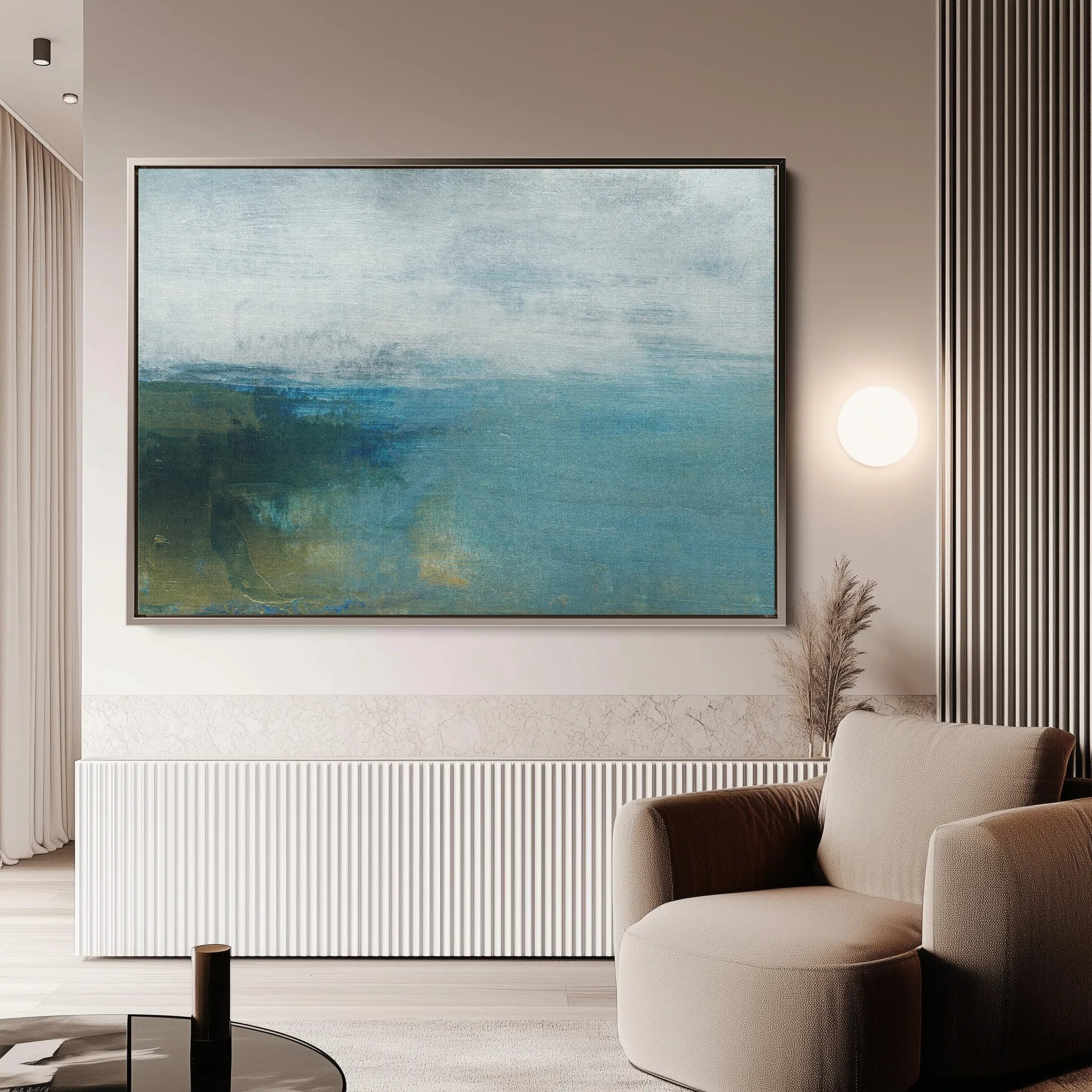 Abstract Canvas Wall Art WAD280-A 90 x 60 cm / Stretched on hidden frame