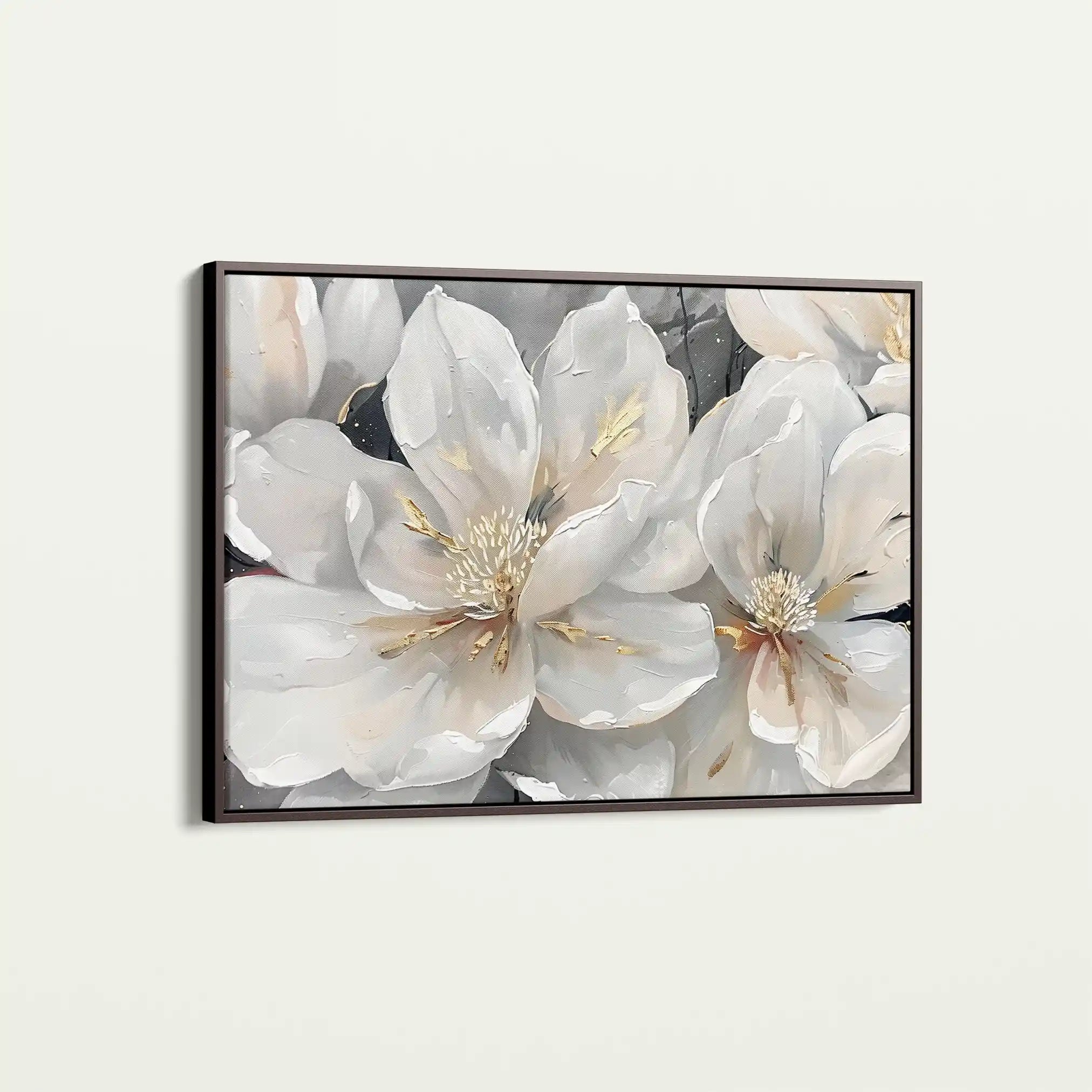 Floral Canvas Wall Art WAD280-F 90 x 60 cm / Stretched on hidden frame