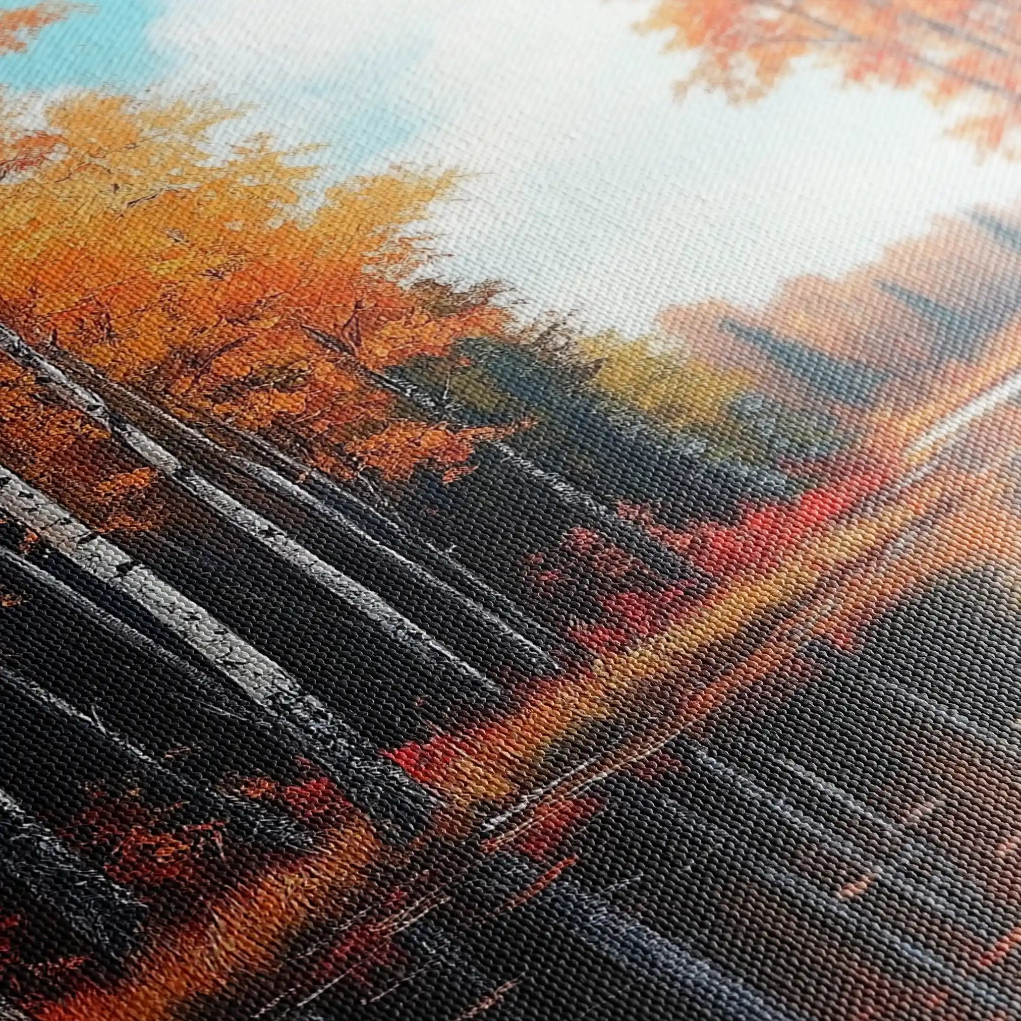 Landscape 280 Canvas Art 90 x 60 cm / Stretched on hidden frame