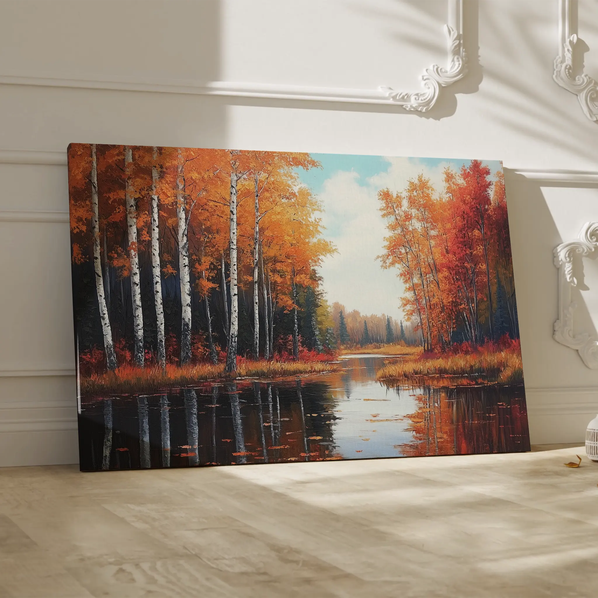 Landscape Canvas Wall Art WAD280-L 90 x 60 cm / Stretched on hidden frame