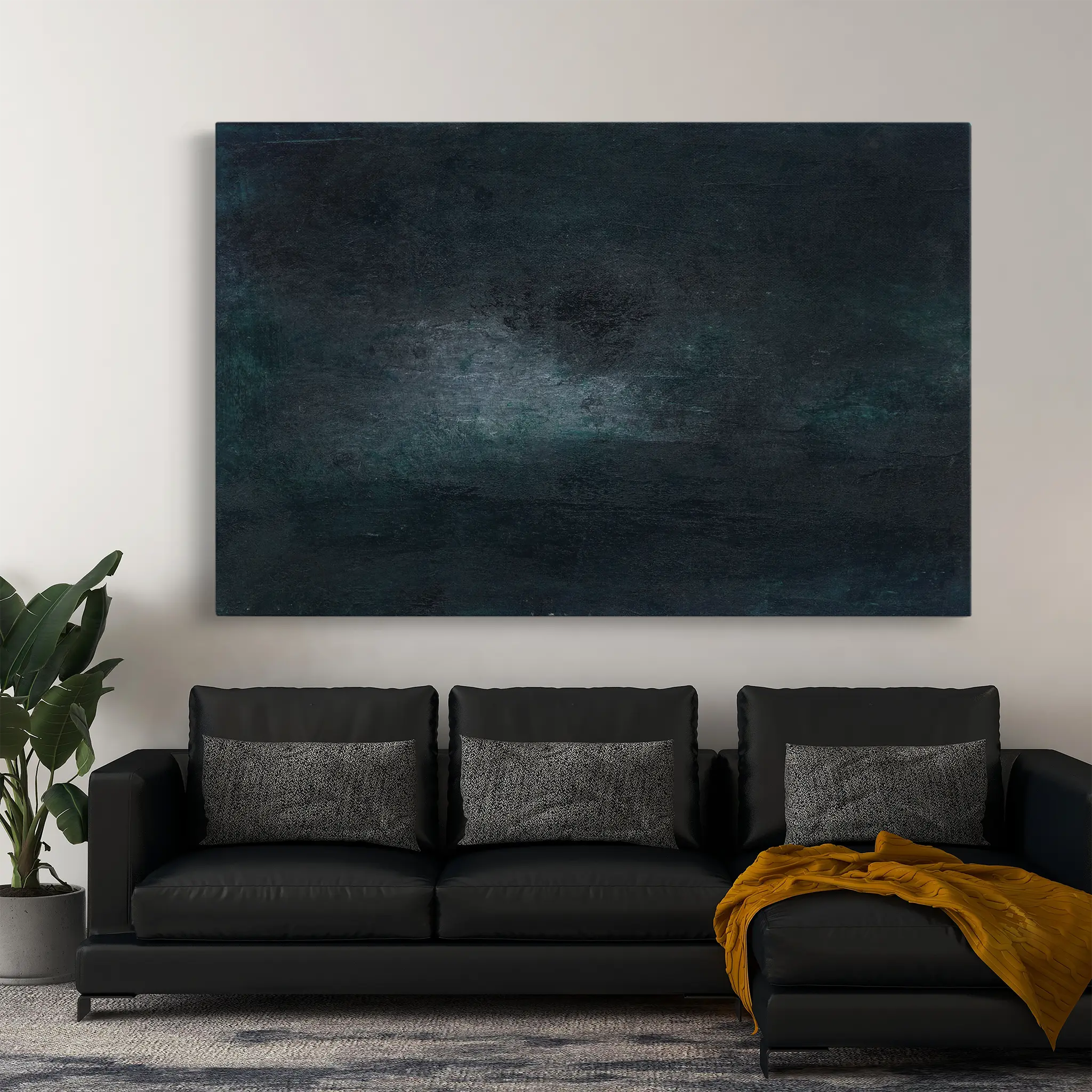 Abstract Canvas Wall Art WAD281-A 90 x 60 cm / Stretched on hidden frame