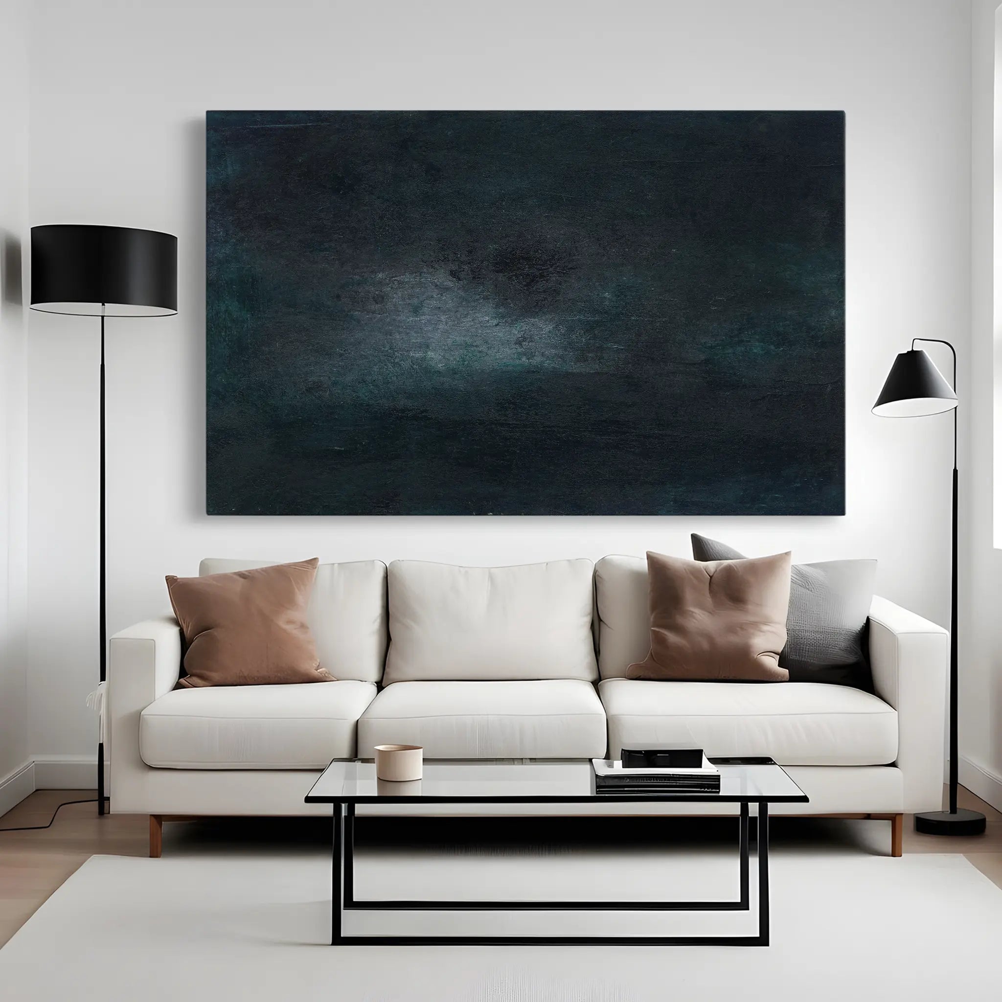 Abstract Canvas Wall Art WAD281-A 90 x 60 cm / Stretched on hidden frame