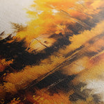 Landscape 281 Canvas Art 90 x 60 cm / Stretched on hidden frame