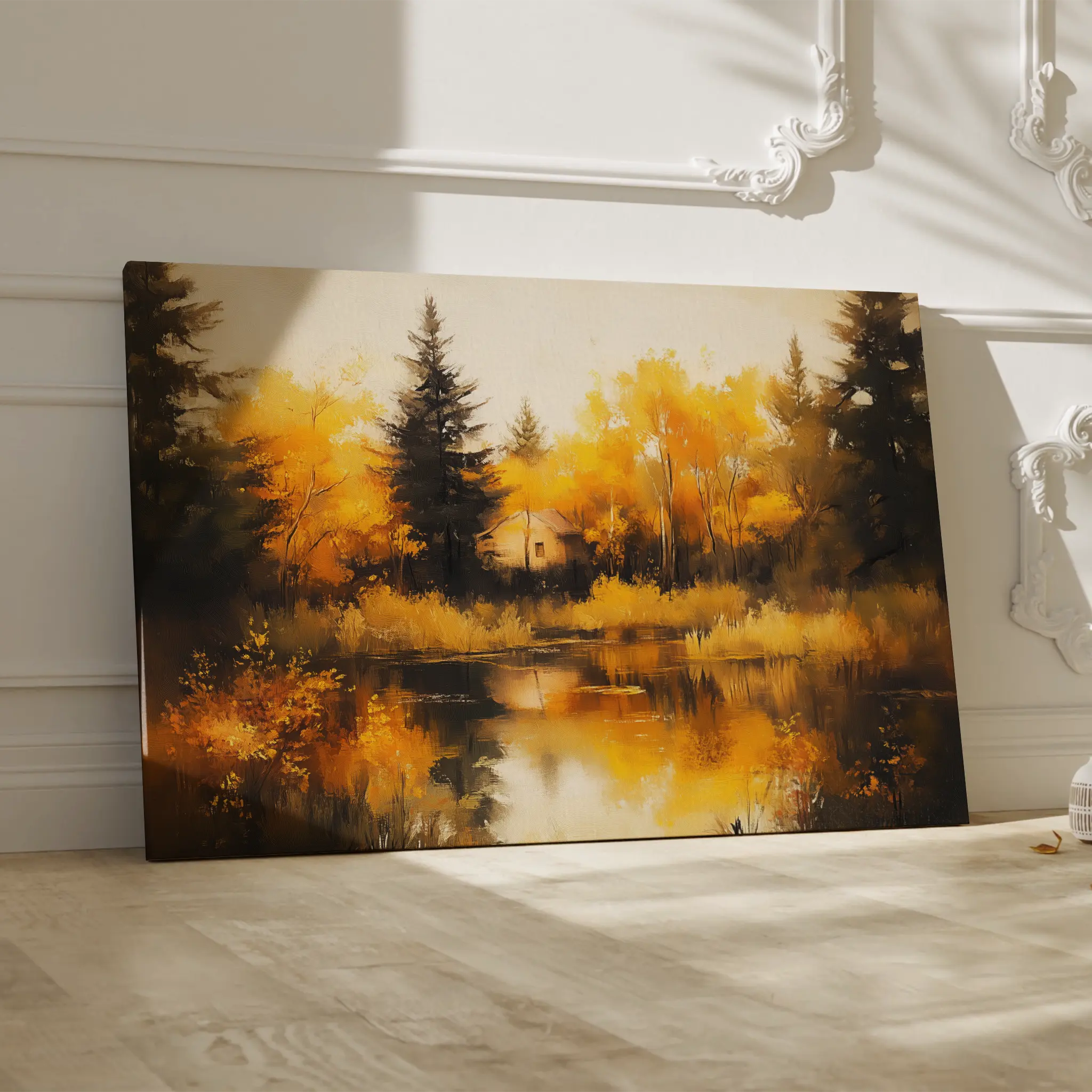 Landscape Canvas Wall Art WAD281-L 90 x 60 cm / Stretched on hidden frame