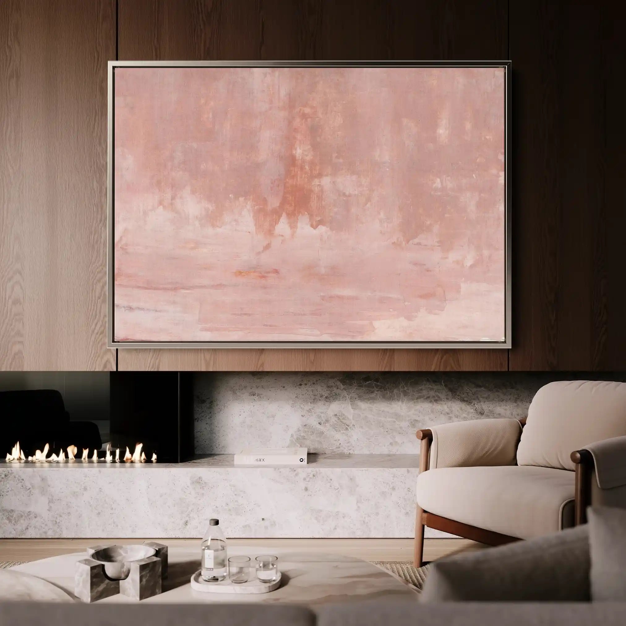 Abstract 282 Canvas Art 60 x 40 cm / Stretched on hidden frame