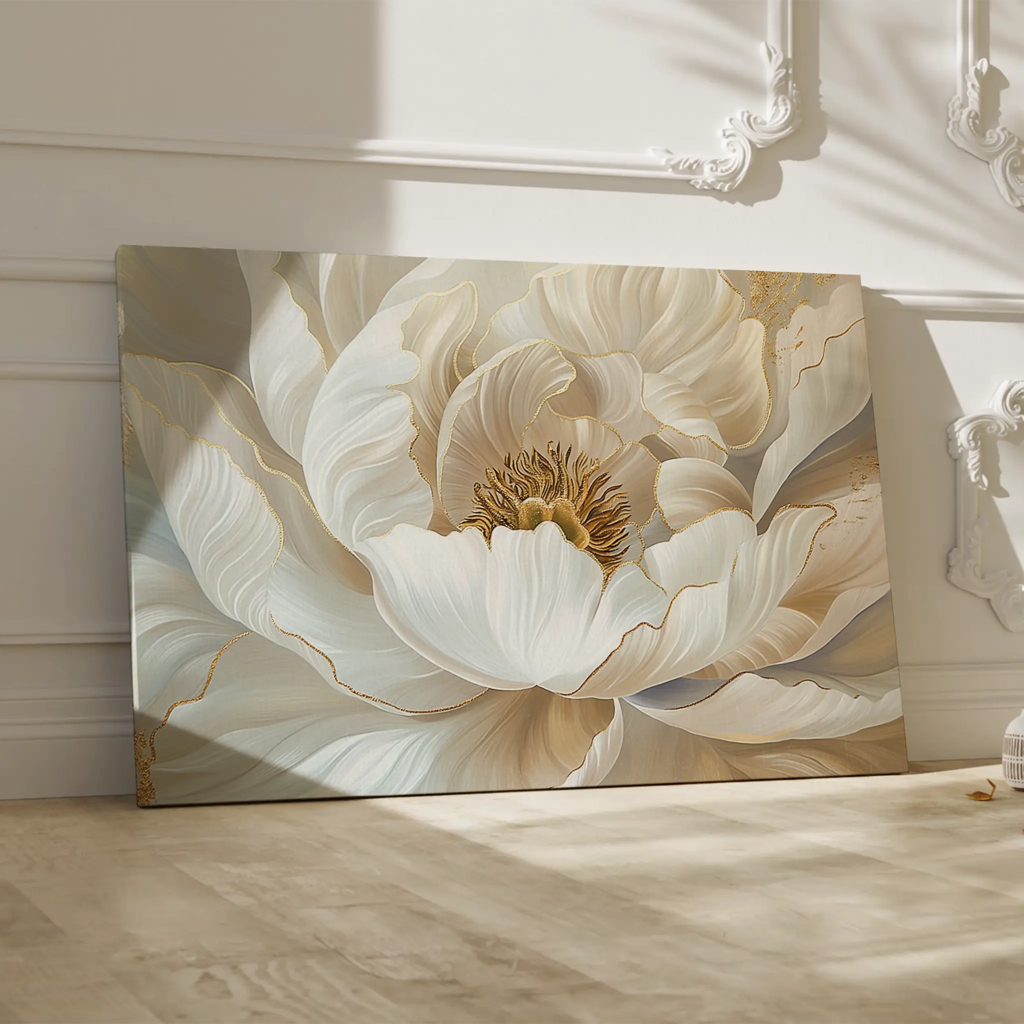 Floral Canvas Wall Art WAD282-F 90 x 60 cm / Stretched on hidden frame