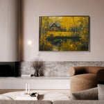 Landscape 282 Canvas Art 90 x 60 cm / Stretched on hidden frame