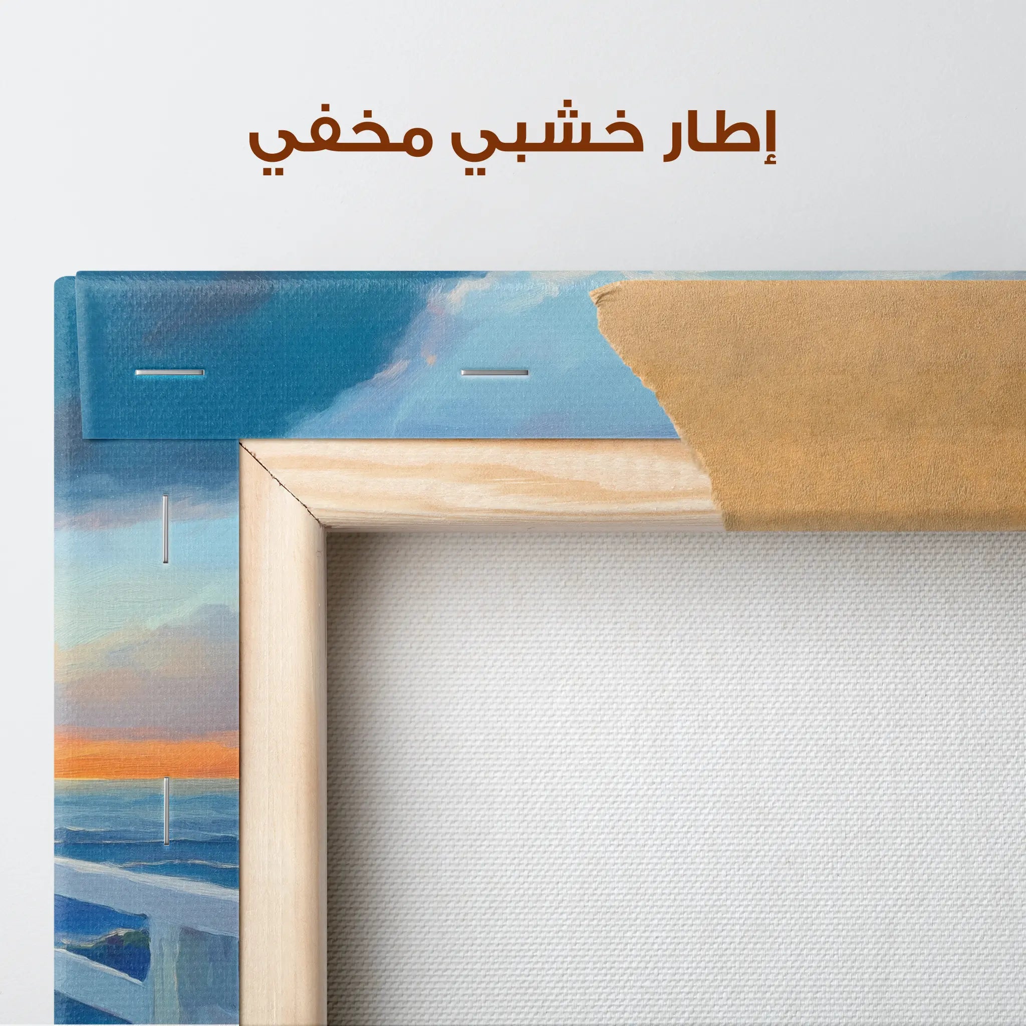 Landscape Canvas Wall Art WAD283-L 90 x 60 cm / Stretched on hidden frame