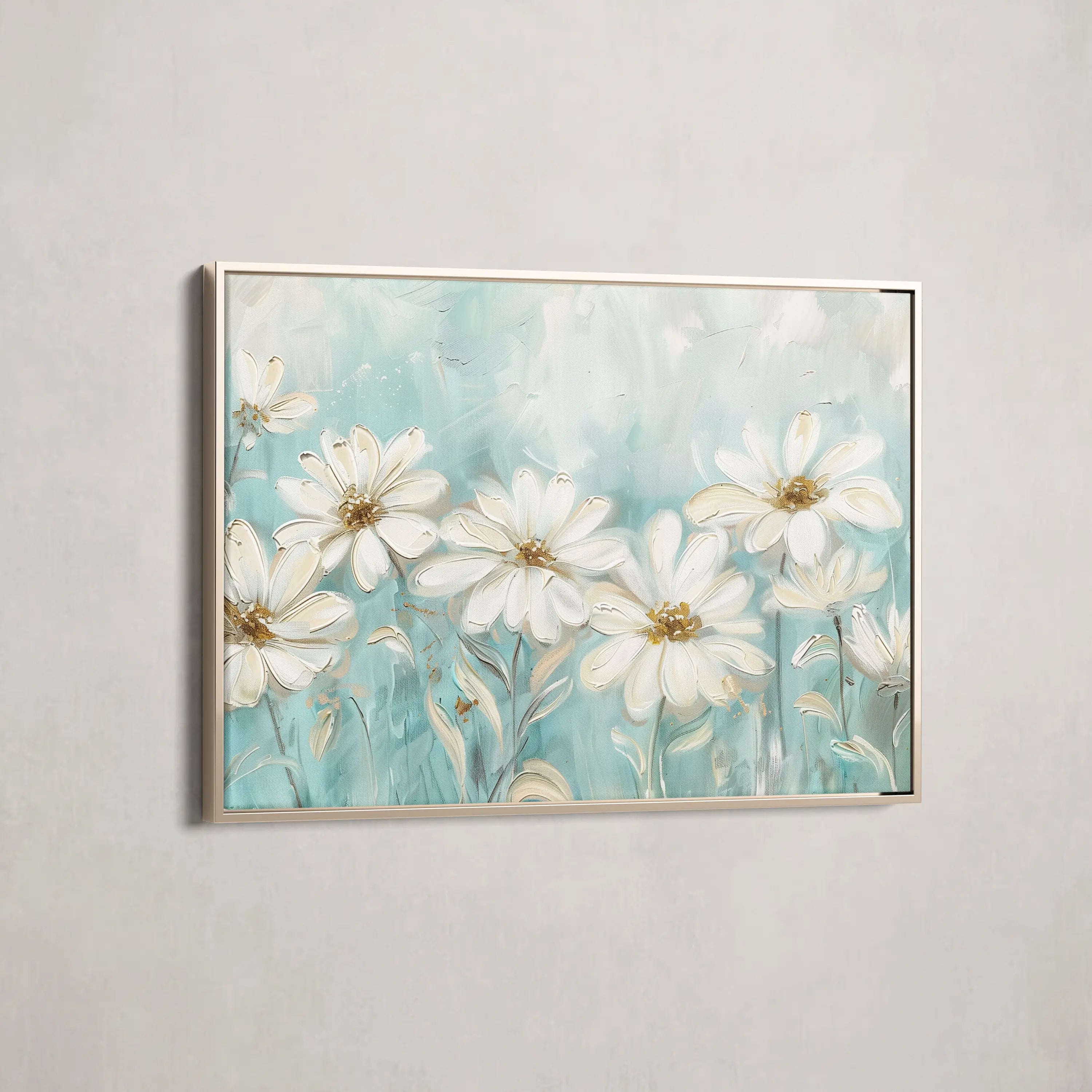 Floral Canvas Wall Art WAD284-F 90 x 60 cm / Stretched on hidden frame