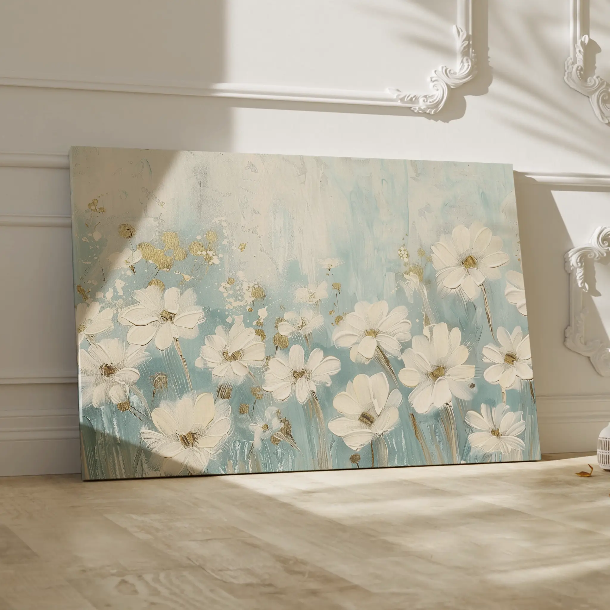 Floral Canvas Wall Art WAD285-F 90 x 60 cm / Stretched on hidden frame