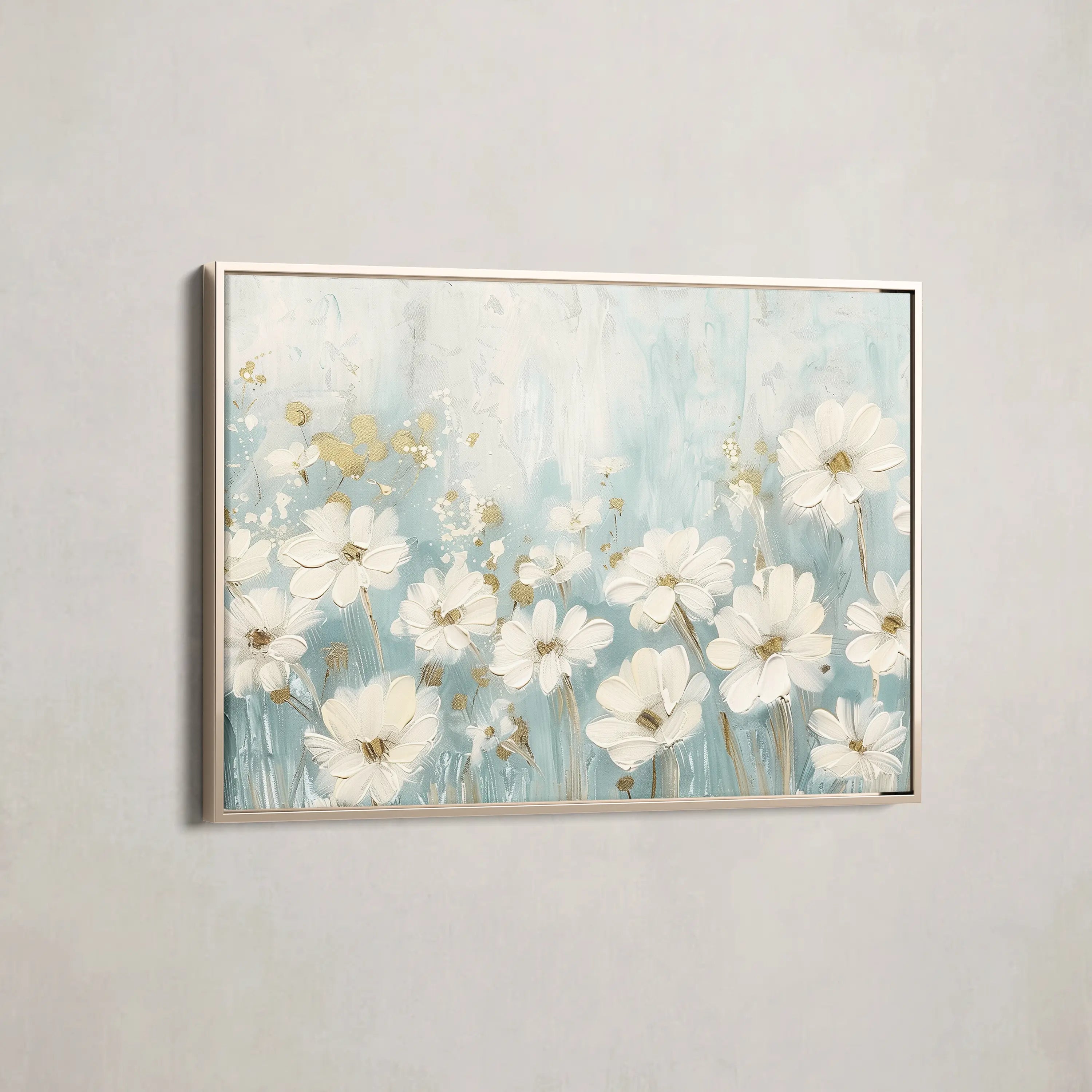 Floral Canvas Wall Art WAD285-F 90 x 60 cm / Stretched on hidden frame