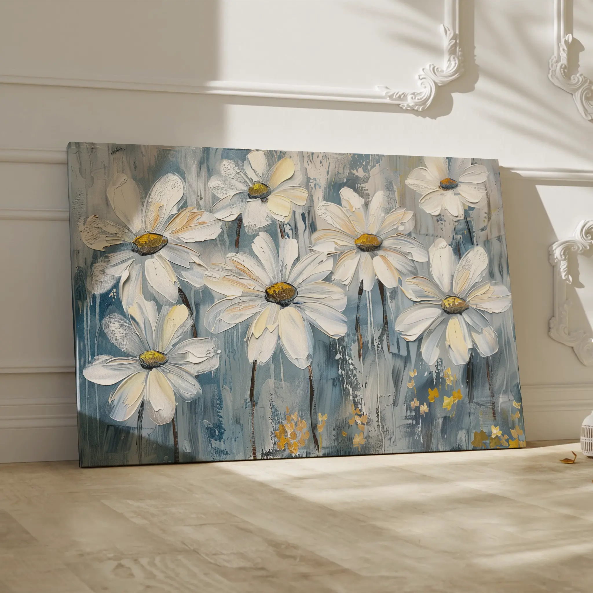 Floral Canvas Wall Art WAD286-F 90 x 60 cm / Stretched on hidden frame