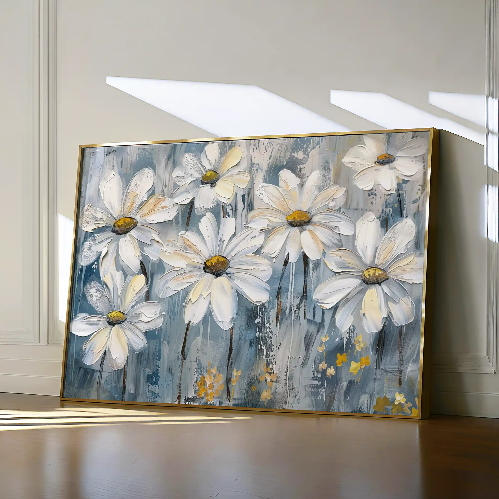 Floral Canvas Wall Art WAD286-F 90 x 60 cm / Stretched on hidden frame