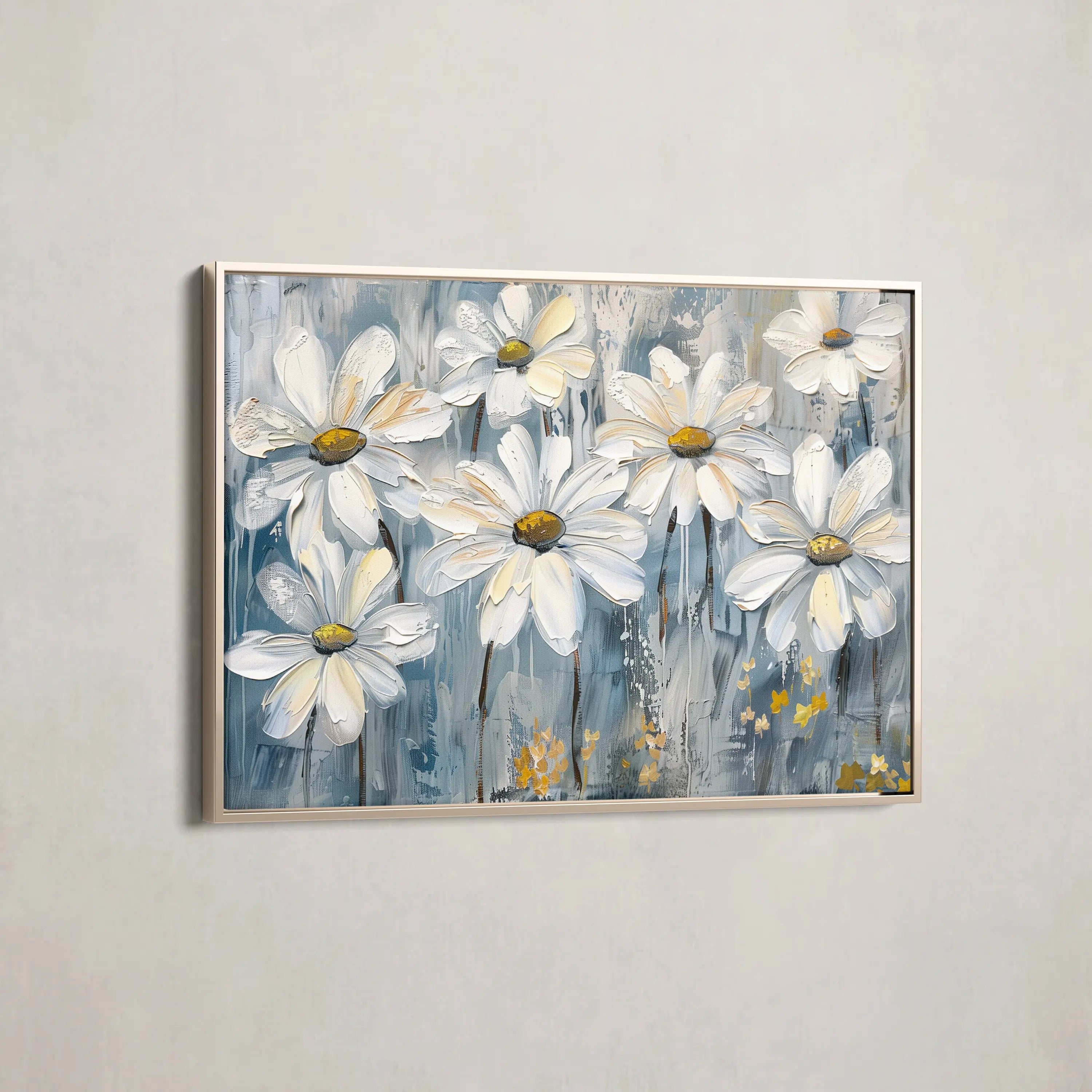 Floral Canvas Wall Art WAD286-F 90 x 60 cm / Stretched on hidden frame