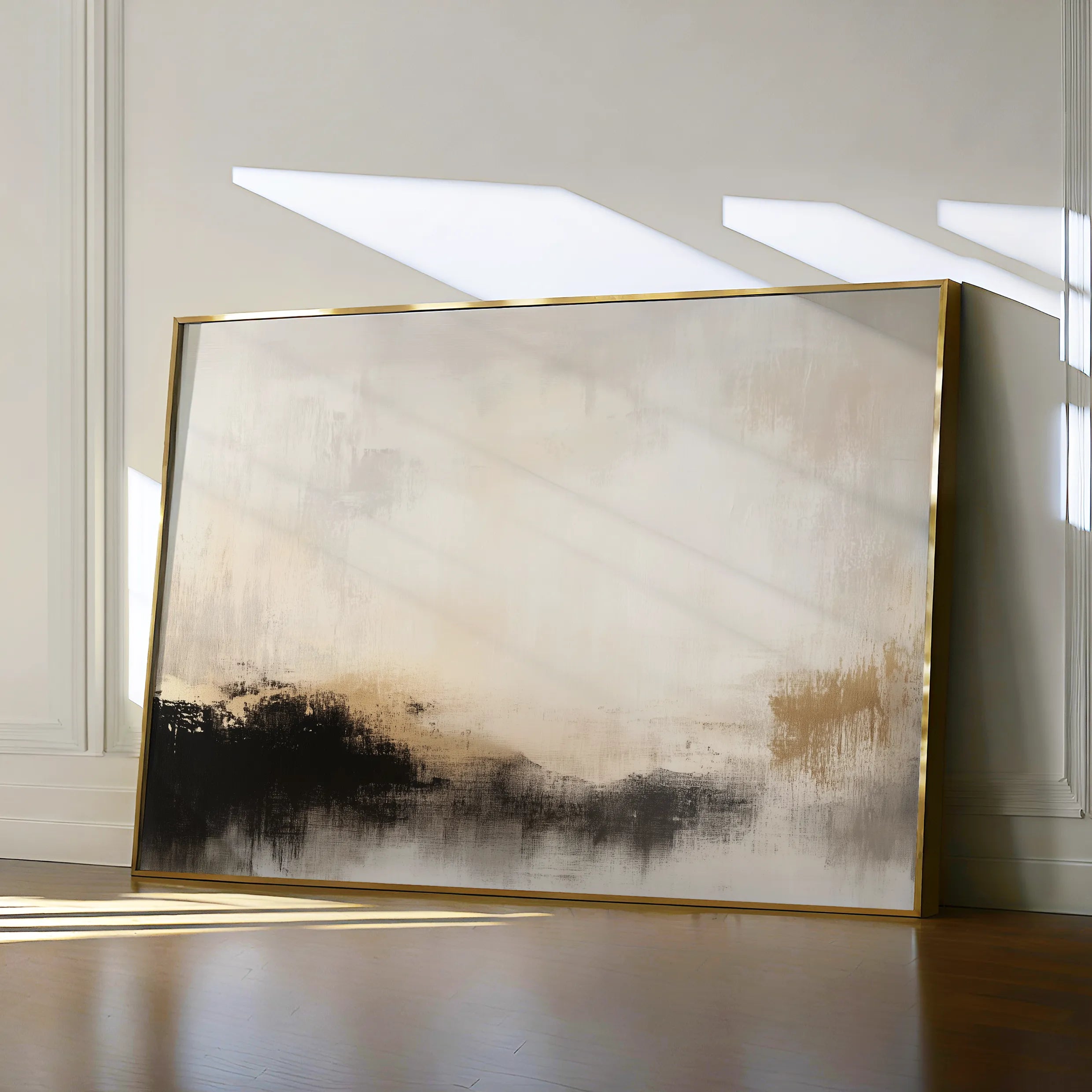 Abstract Canvas Wall Art WAD287-A 90 x 60 cm / Stretched on hidden frame