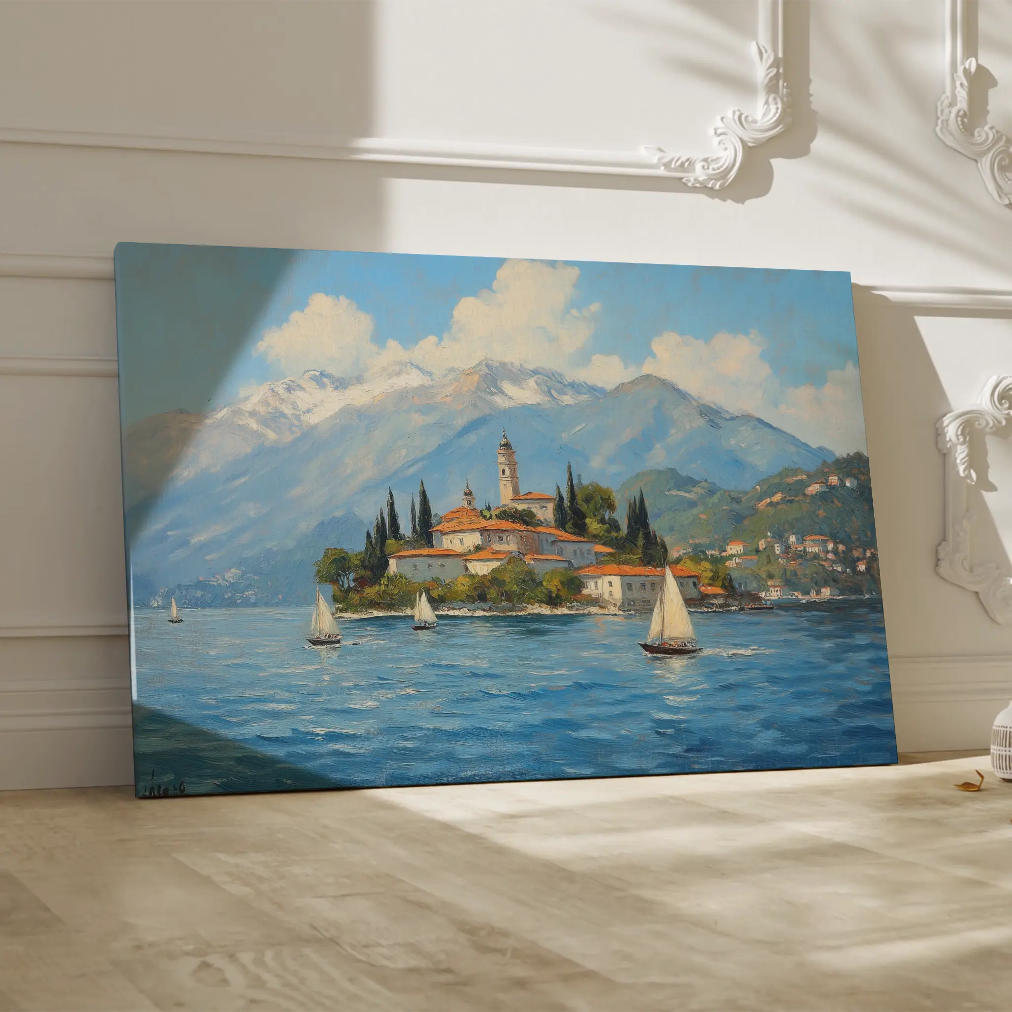 Landscape Canvas Wall Art WAD287-L 90 x 60 cm / Stretched on hidden frame