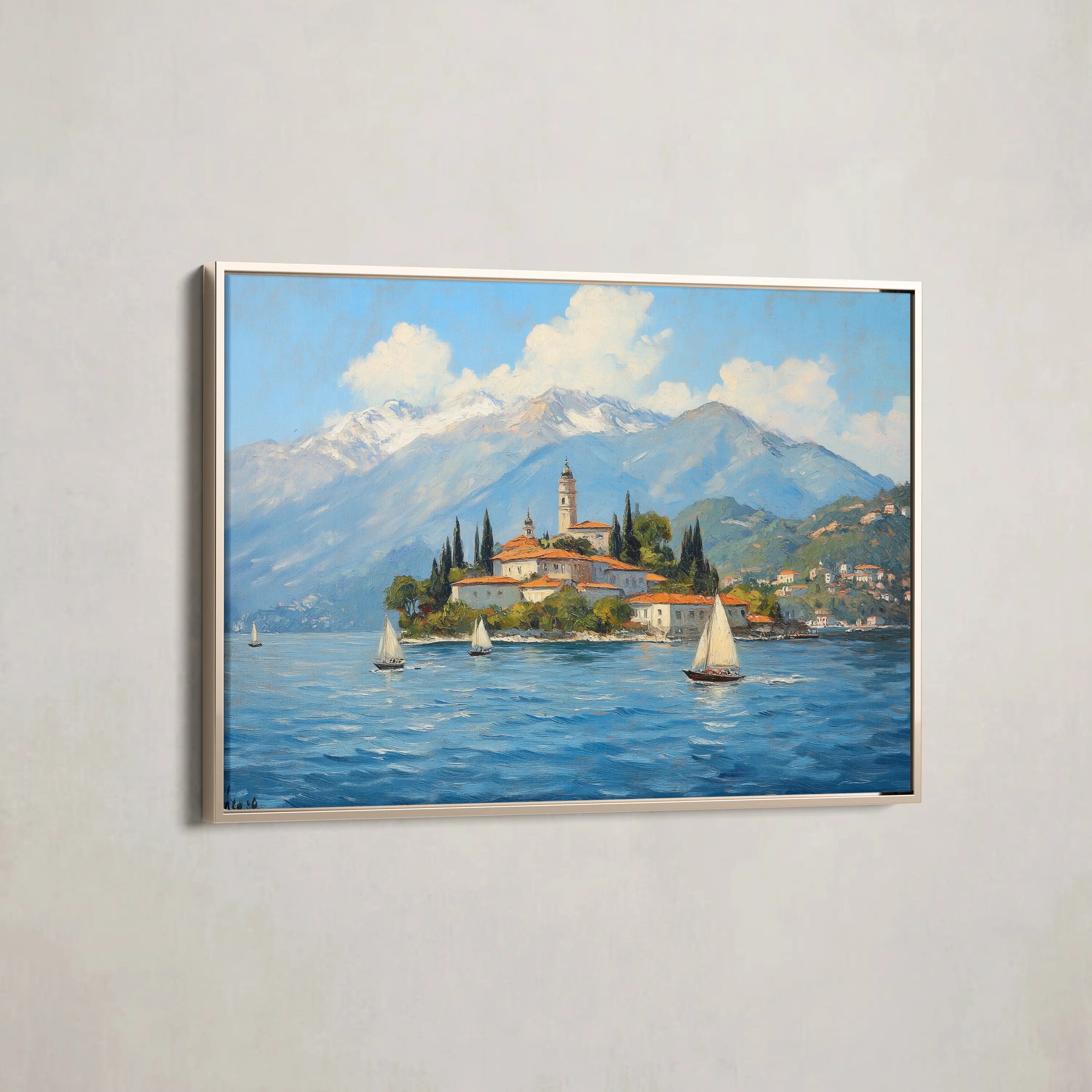 Landscape Canvas Wall Art WAD287-L 90 x 60 cm / Stretched on hidden frame