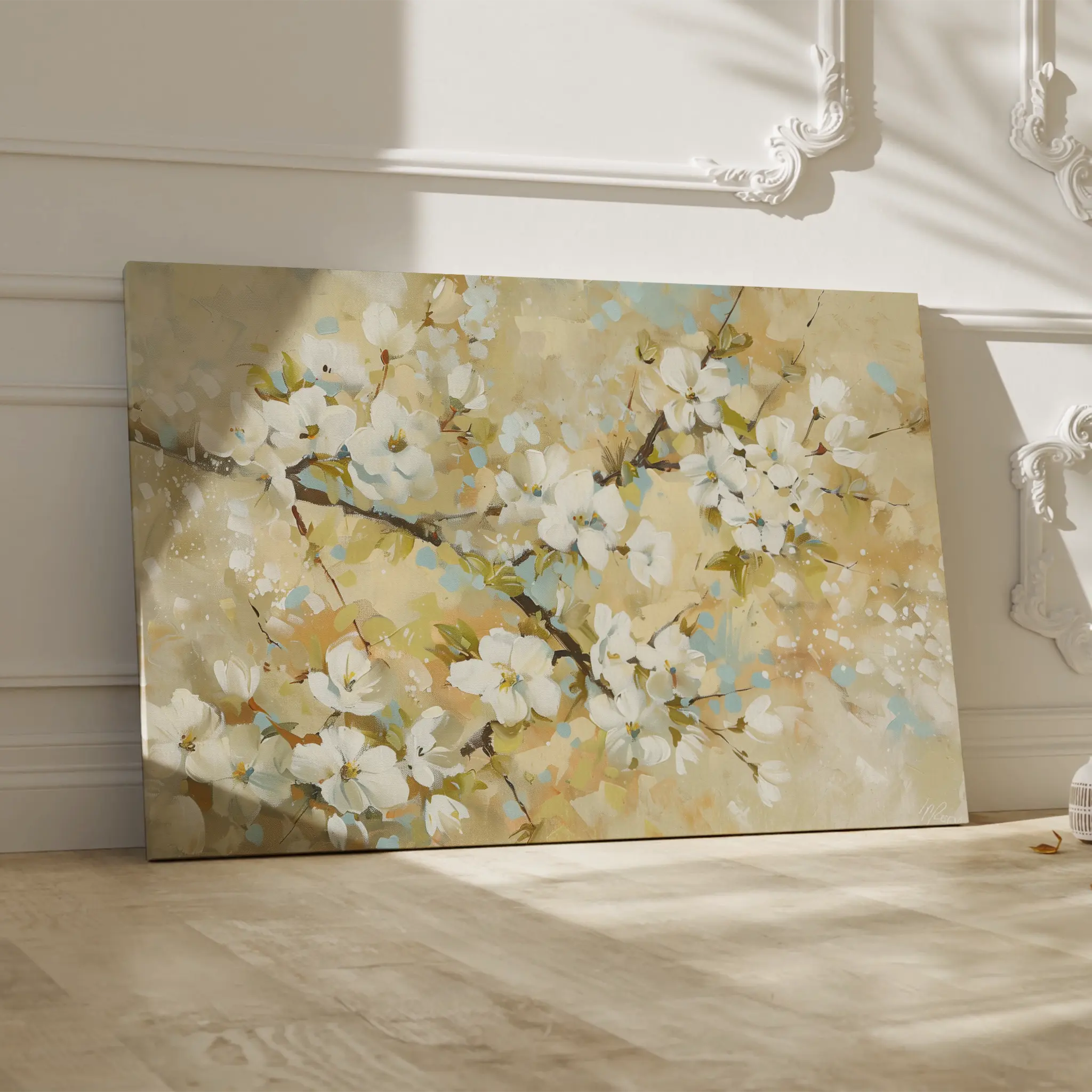 Floral Canvas Wall Art WAD288-F 90 x 60 cm / Stretched on hidden frame