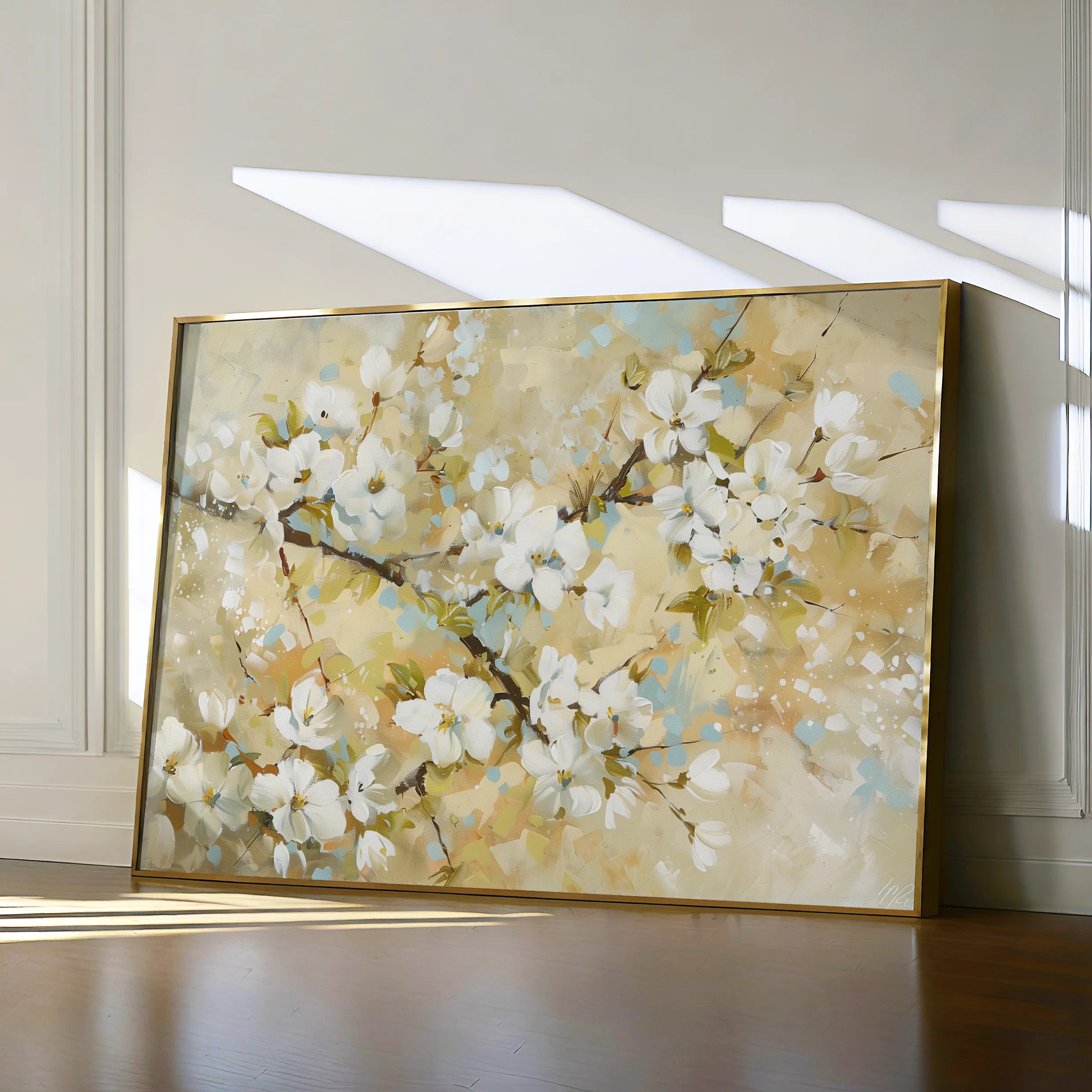 Floral Canvas Wall Art WAD288-F 90 x 60 cm / Stretched on hidden frame