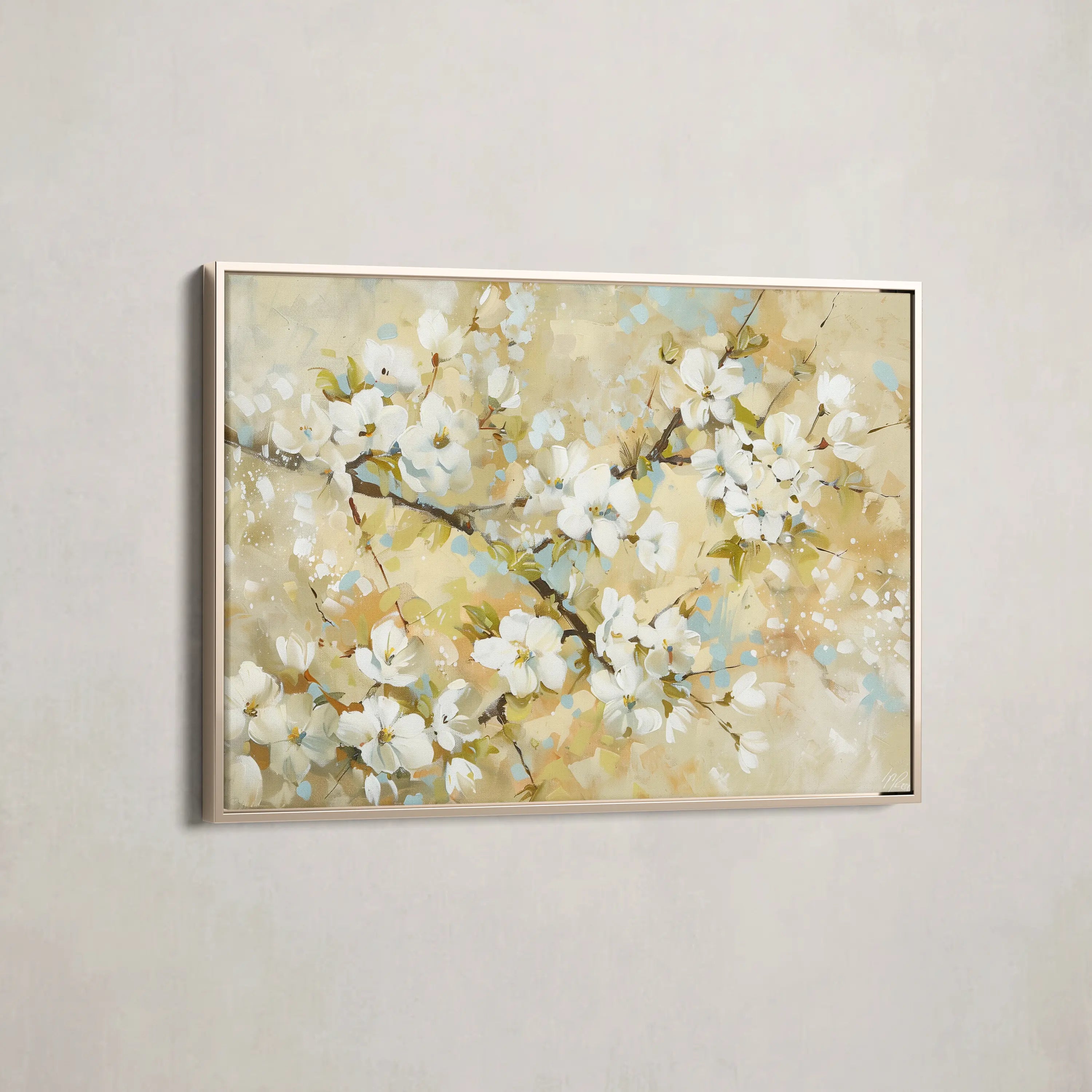 Floral Canvas Wall Art WAD288-F 90 x 60 cm / Stretched on hidden frame