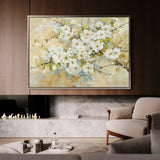 Floral Canvas Wall Art WAD289-F 90 x 60 cm / Stretched on hidden frame