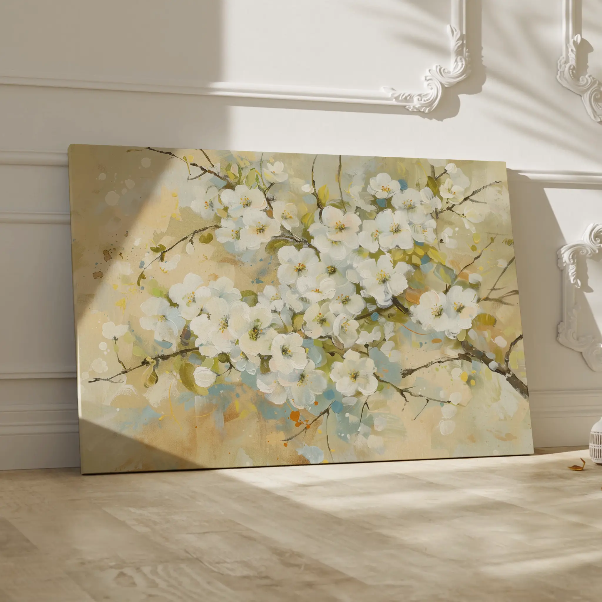 Floral Canvas Wall Art WAD289-F 90 x 60 cm / Stretched on hidden frame