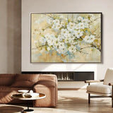 Floral Canvas Wall Art WAD289-F 90 x 60 cm / Stretched on hidden frame