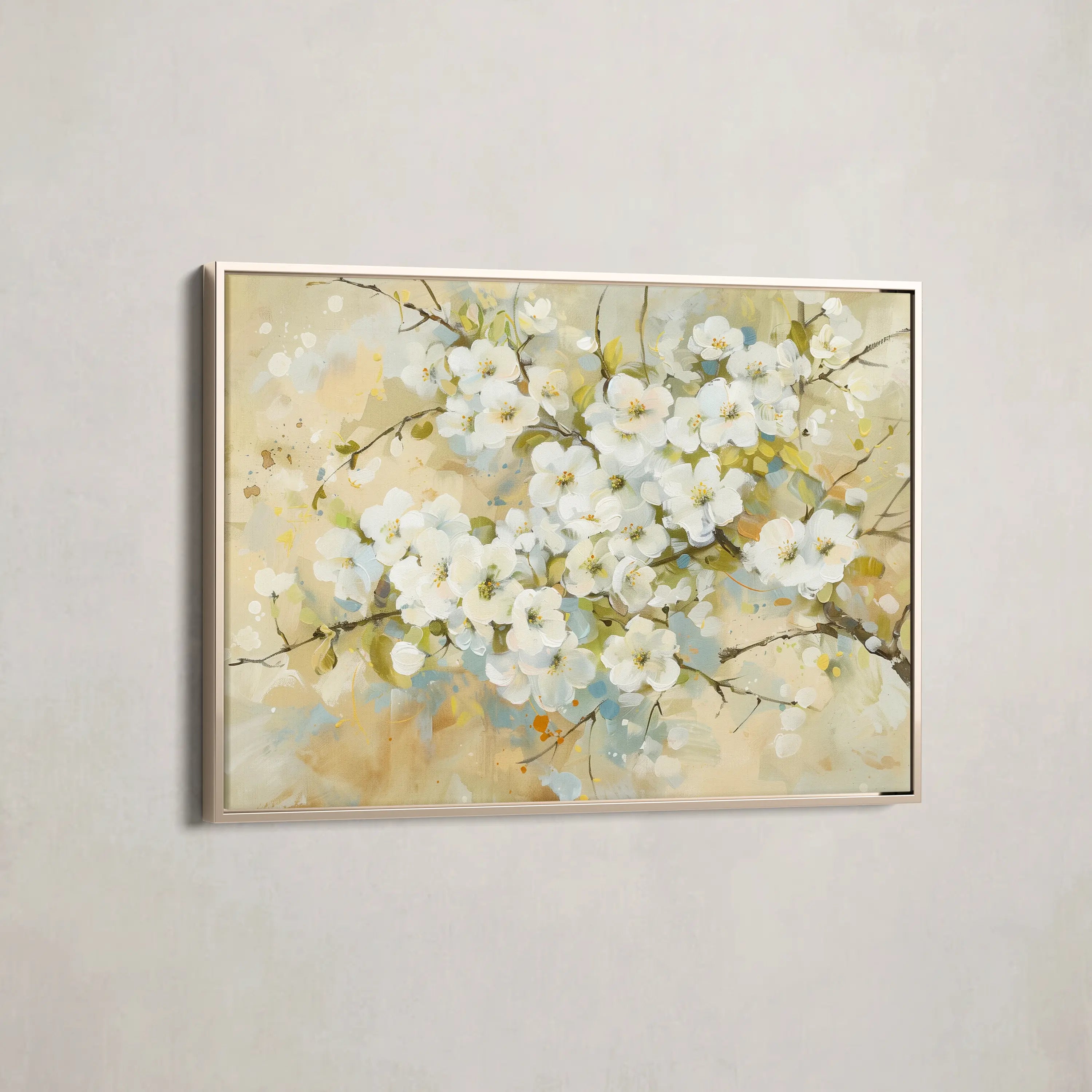 Floral Canvas Wall Art WAD289-F 90 x 60 cm / Stretched on hidden frame