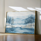 Floral Canvas Wall Art WAD290-F 90 x 60 cm / Stretched on hidden frame