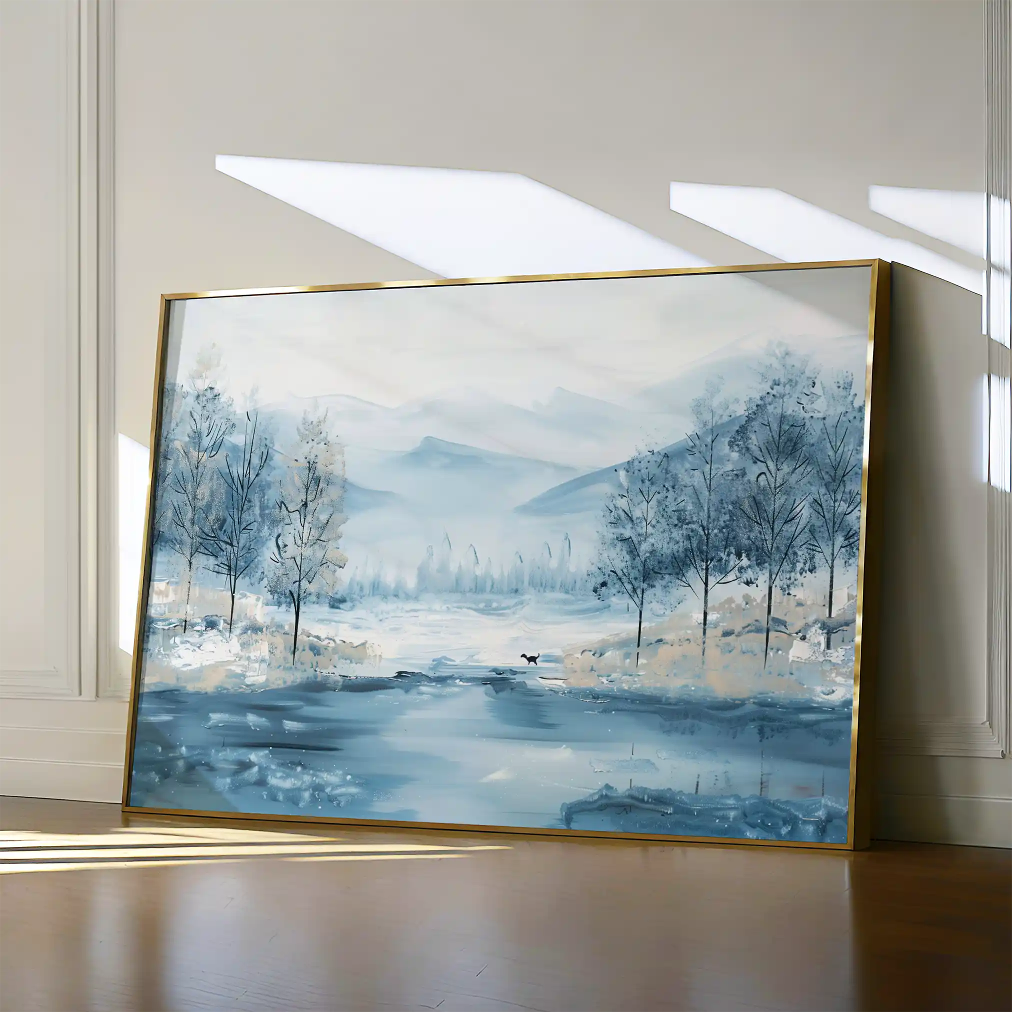 Floral Canvas Wall Art WAD290-F 90 x 60 cm / Stretched on hidden frame