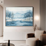 Floral Canvas Wall Art WAD290-F 90 x 60 cm / Stretched on hidden frame