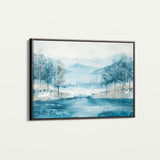 Floral Canvas Wall Art WAD290-F 90 x 60 cm / Stretched on hidden frame